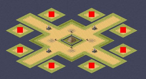 Rendered preview of Pharaoh's Treasure Land Grab