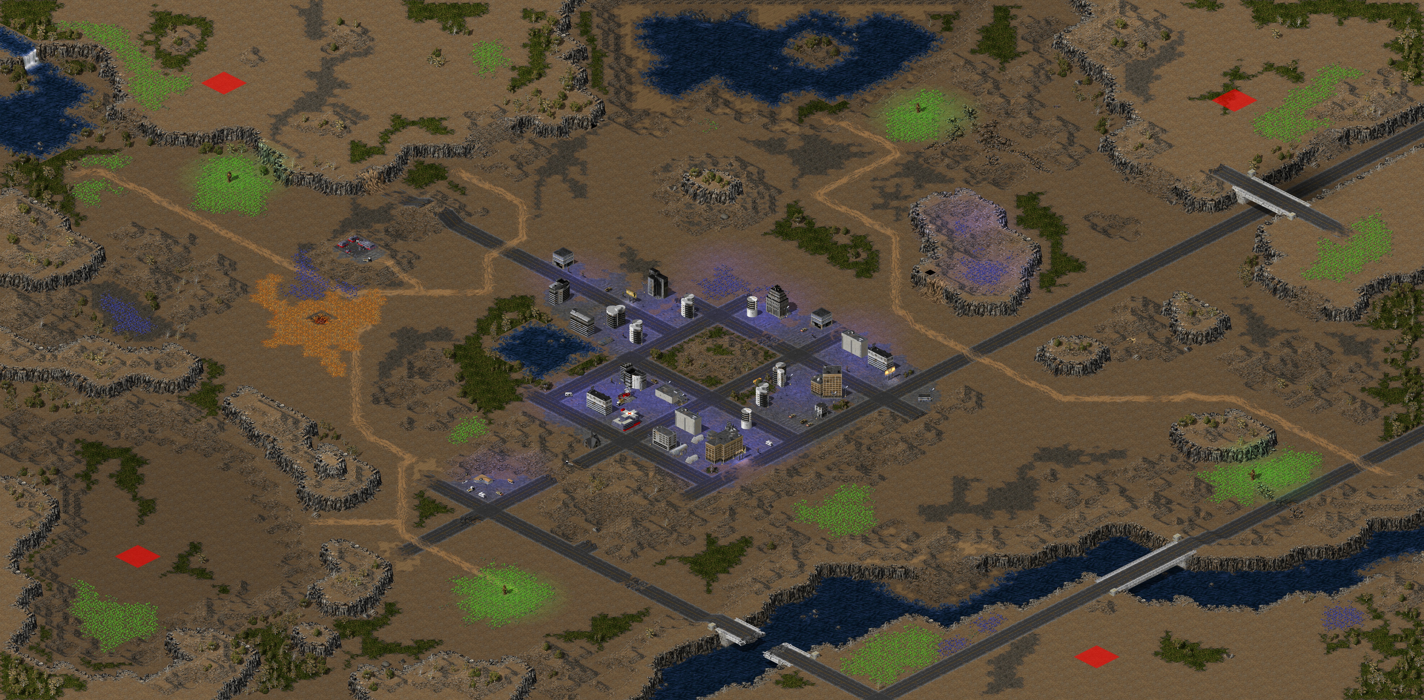 Rendered map: Grassy Knoll