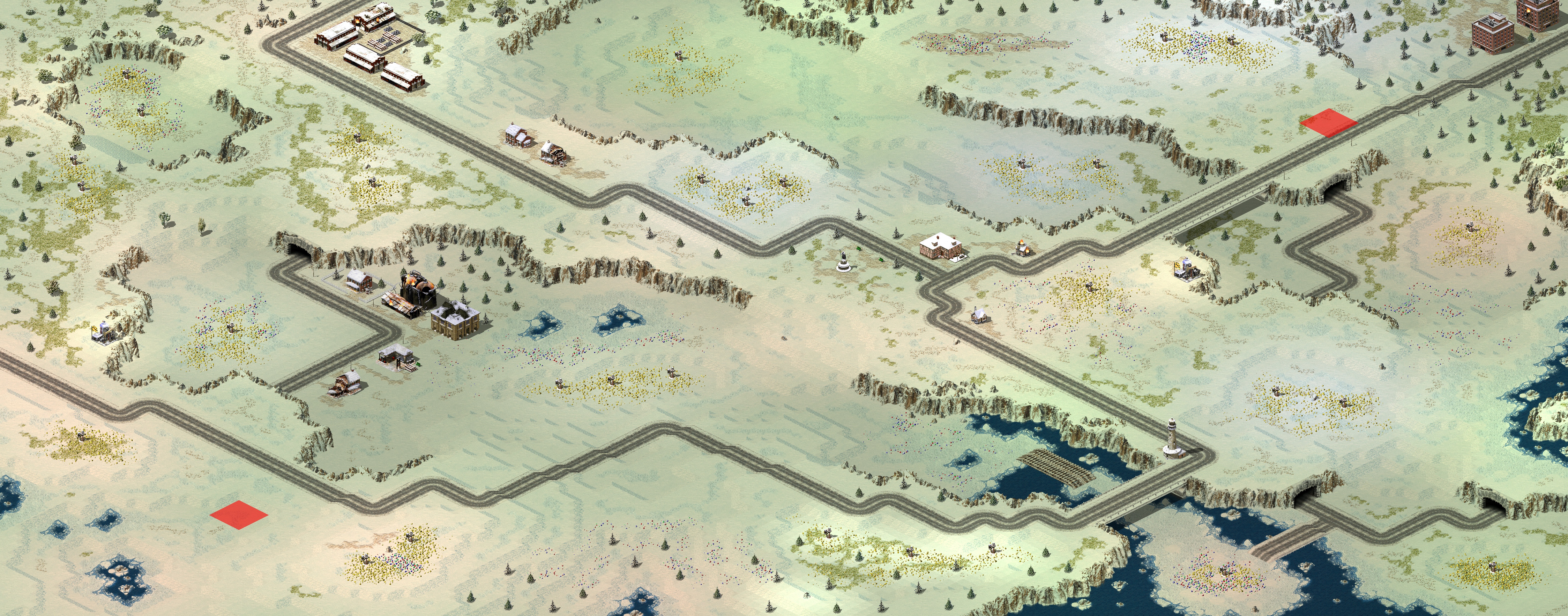 Rendered map: [2] Freezing Valley