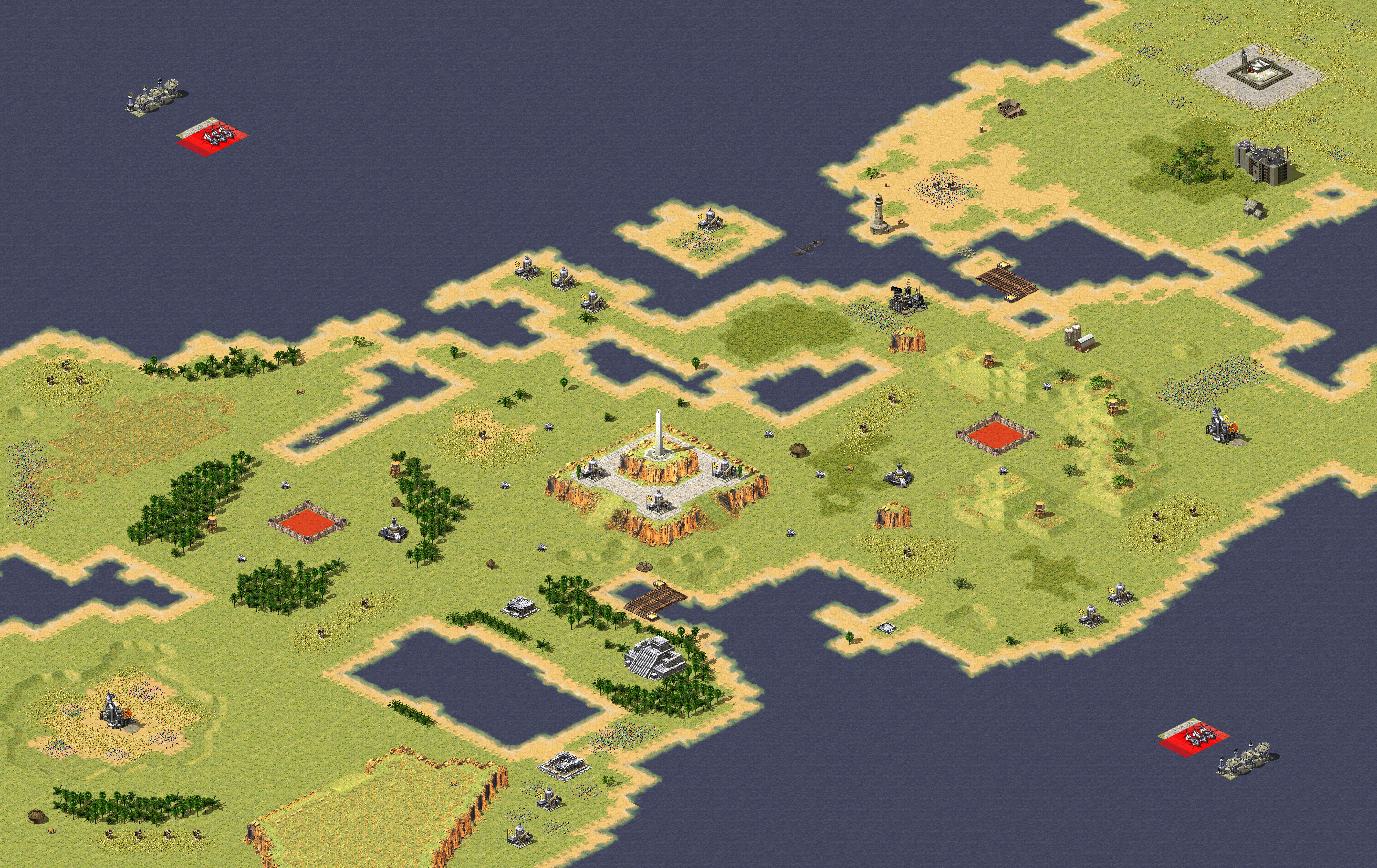Rendered map: Colonial War 3v3v2