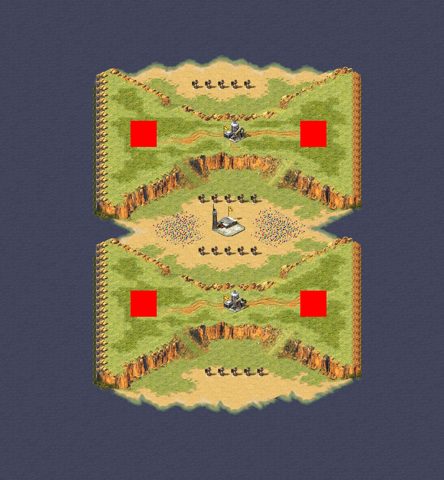 Rendered preview of Twin Bows