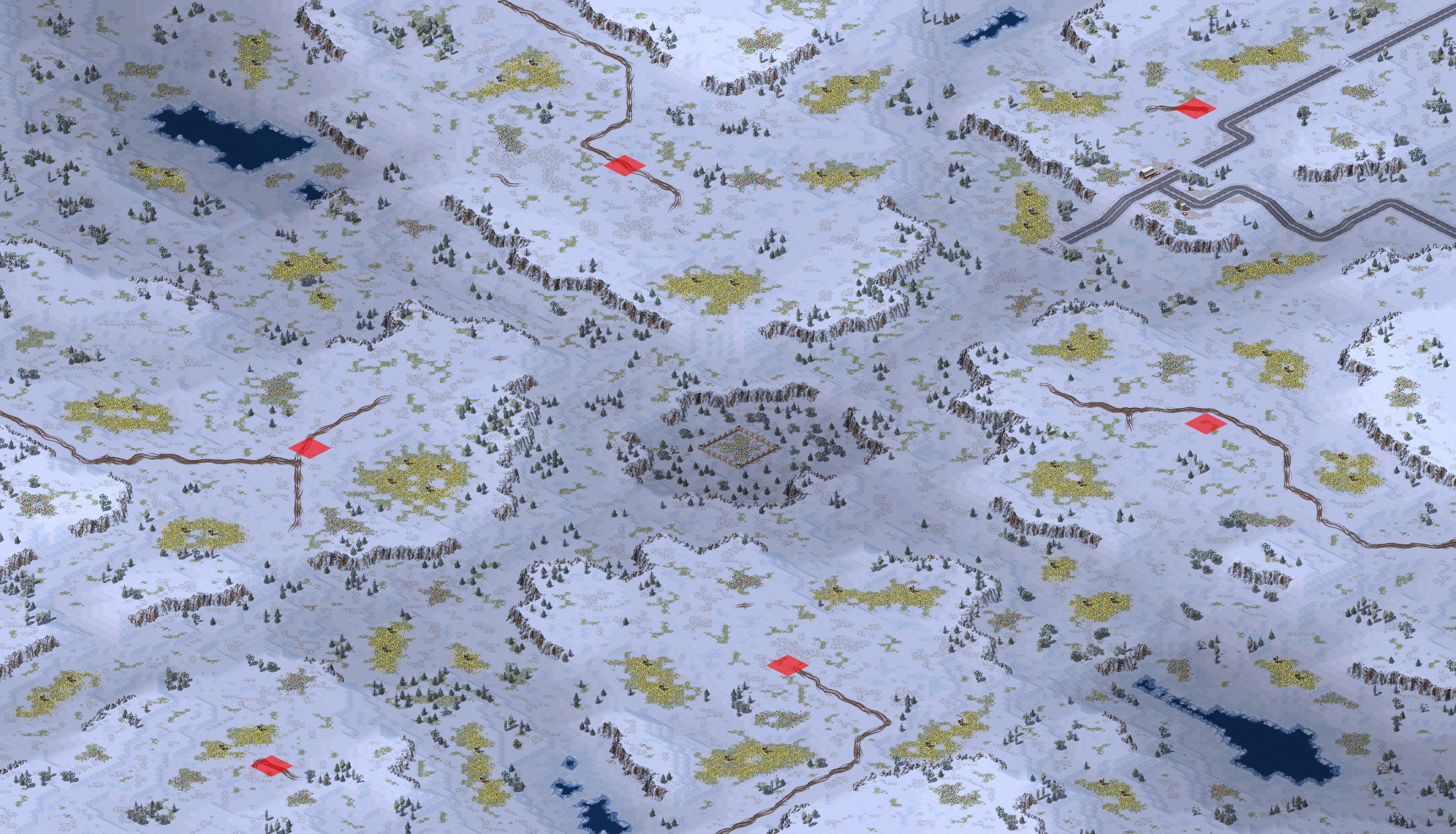 Rendered map: Buffed Frozen Peak 33
