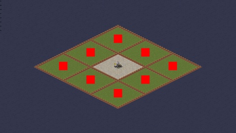 Rendered preview of Oil Drum Patch - Infantry
