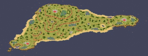 Rendered preview of (3) Easter Island