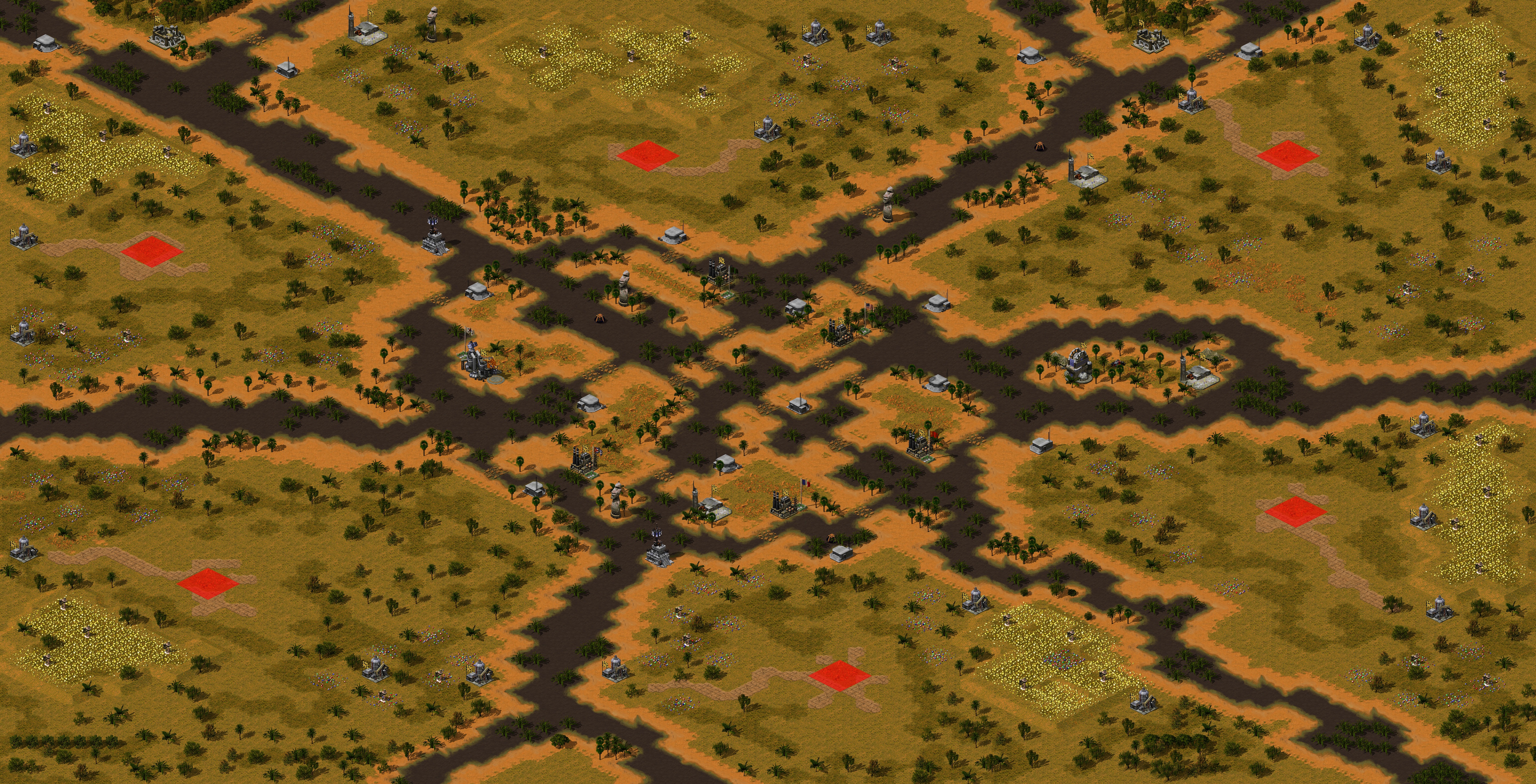 Rendered map: Jungle Warfare