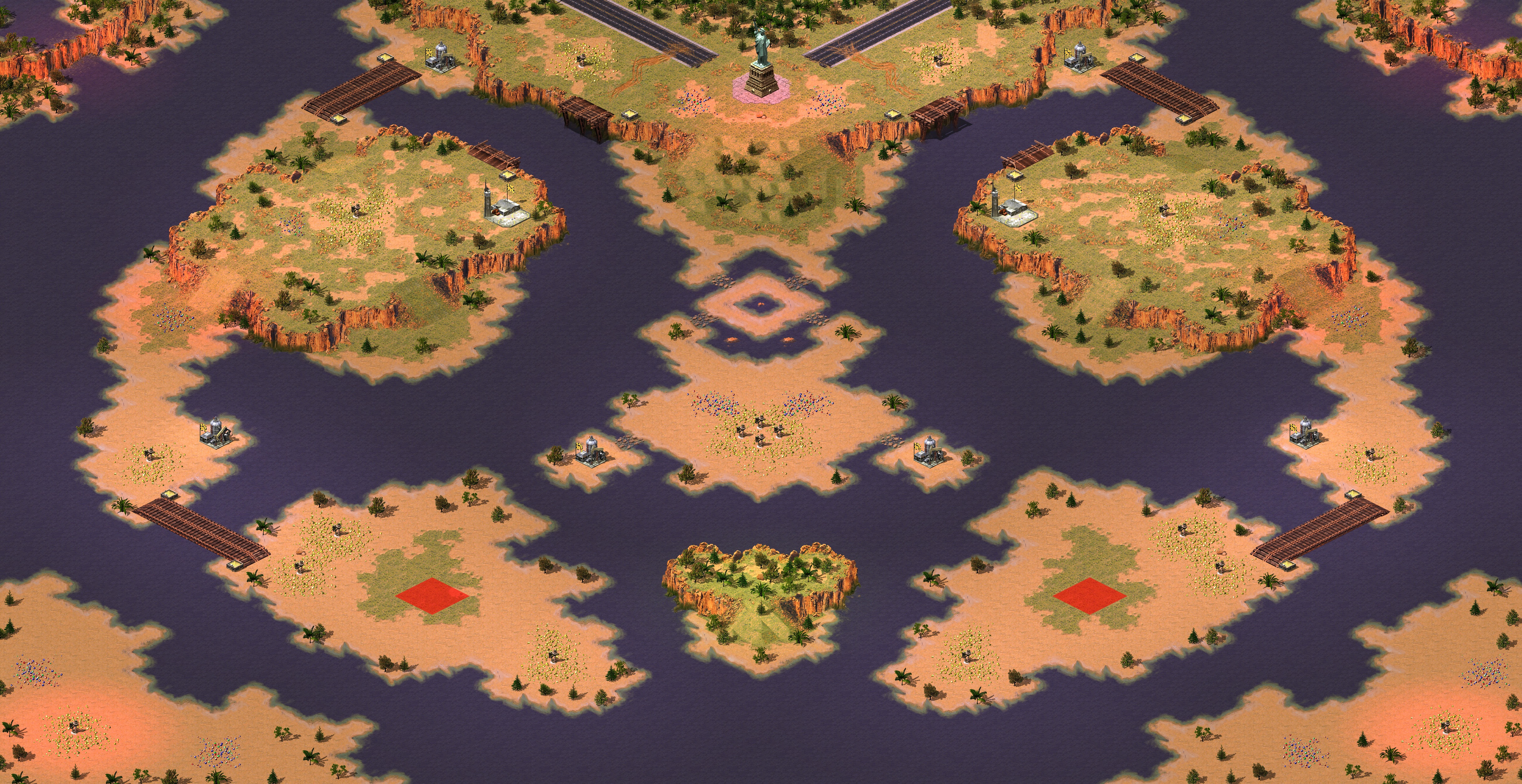 Rendered map: [2] Pirates Paradise