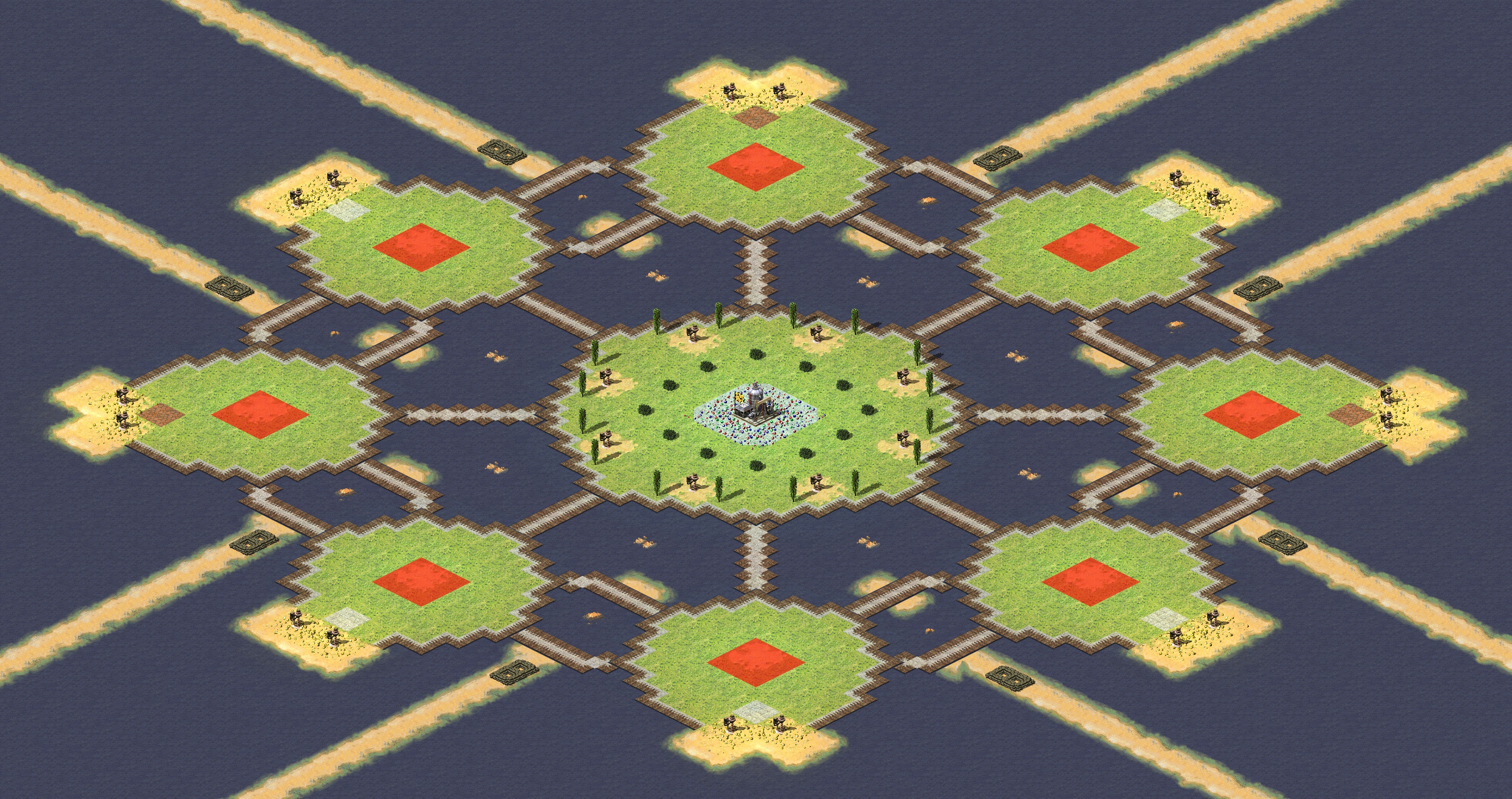 Rendered map: Diverse Gardens
