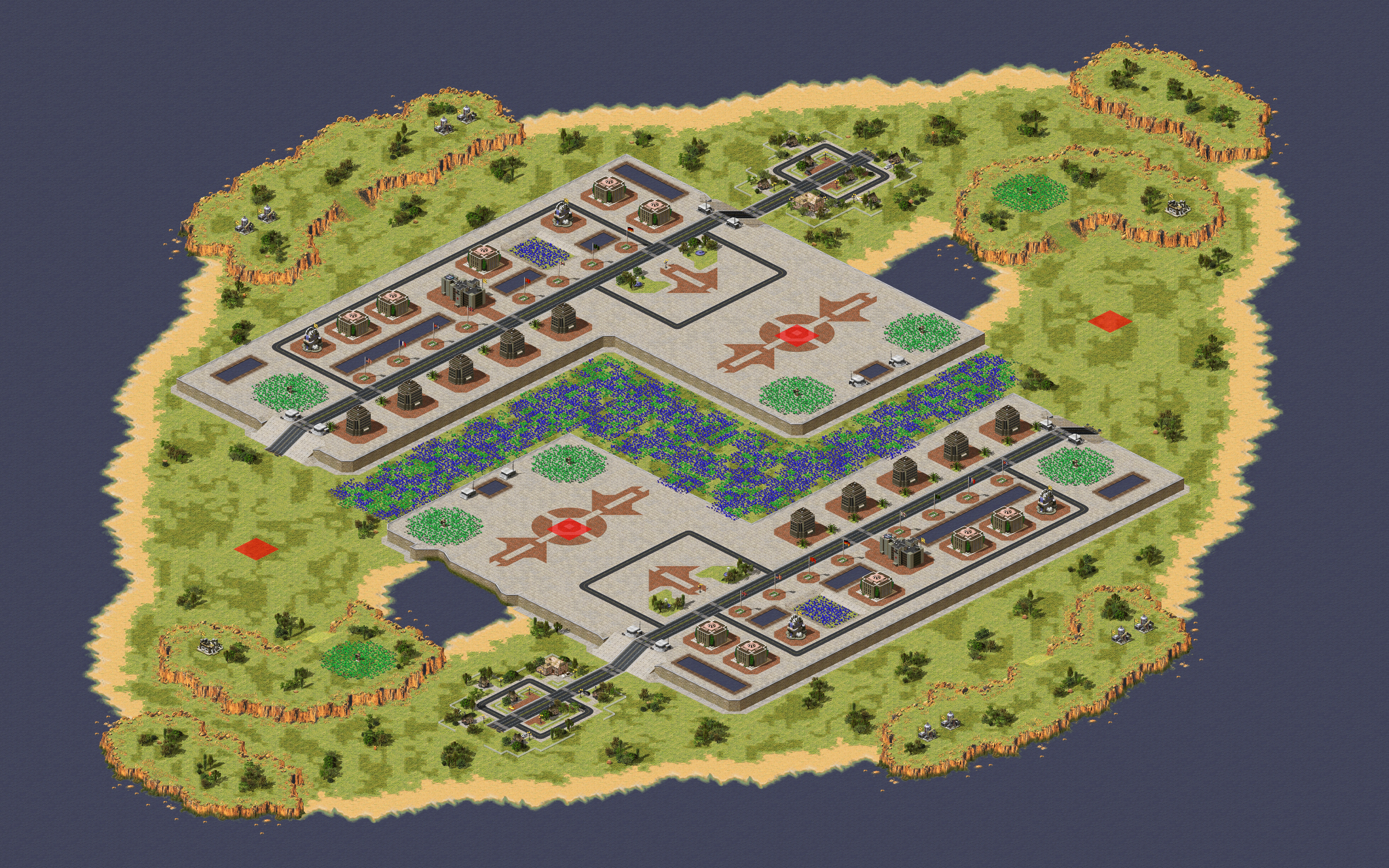 Rendered map: (4) Oppidan Cay