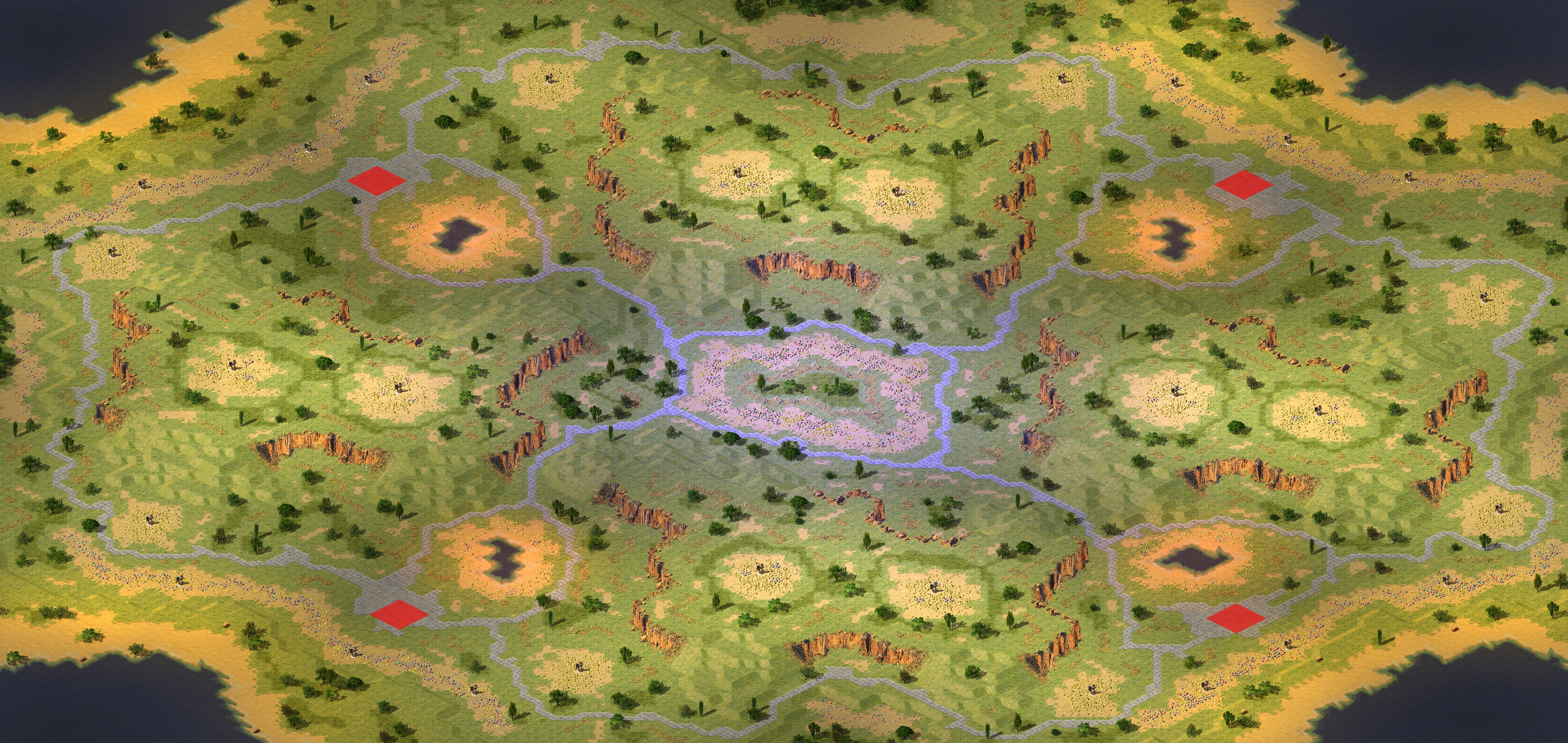 Rendered map: [4] Excavation Site