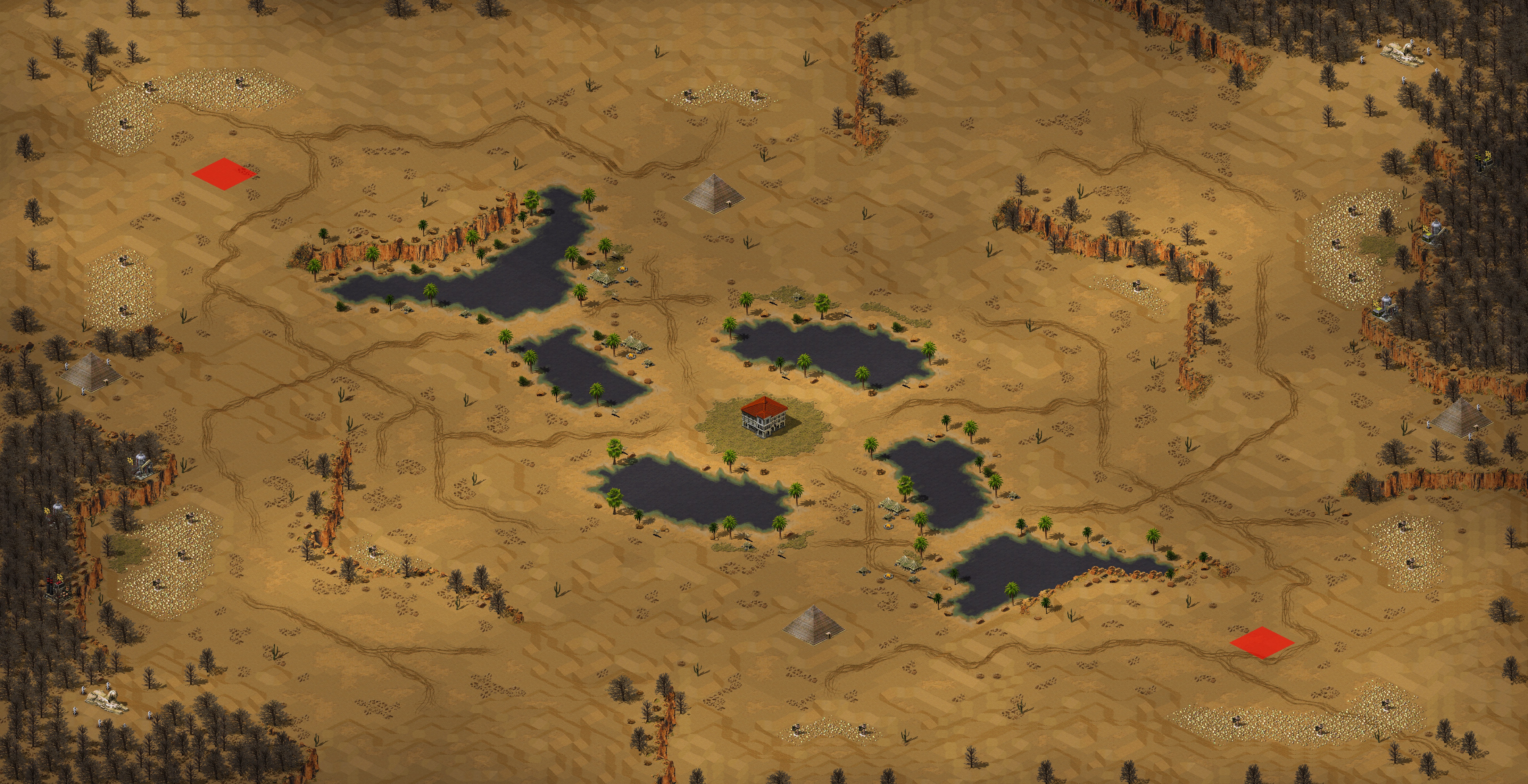 Rendered map: Arabian Oasis LE