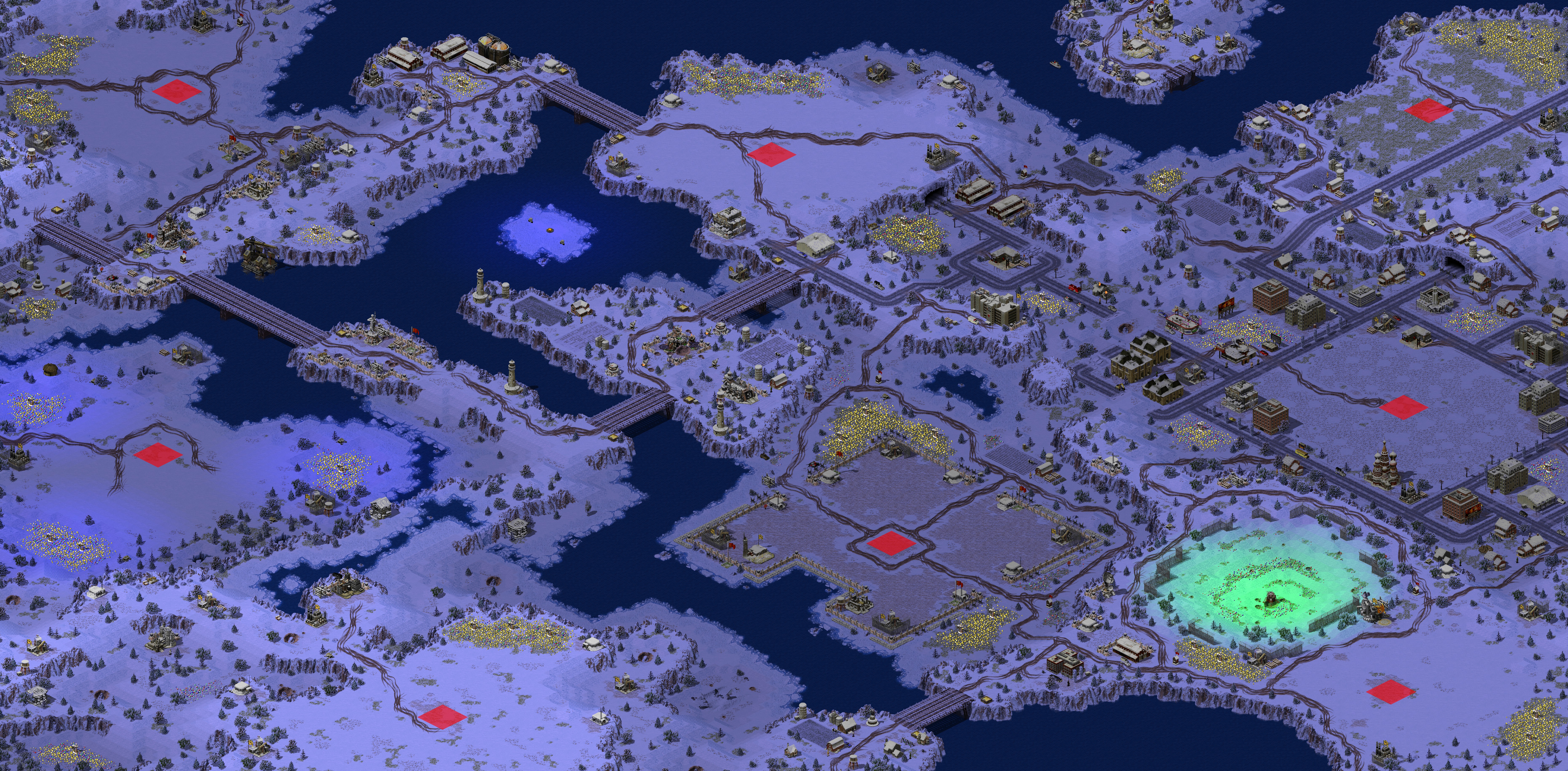 Rendered map: Aurora