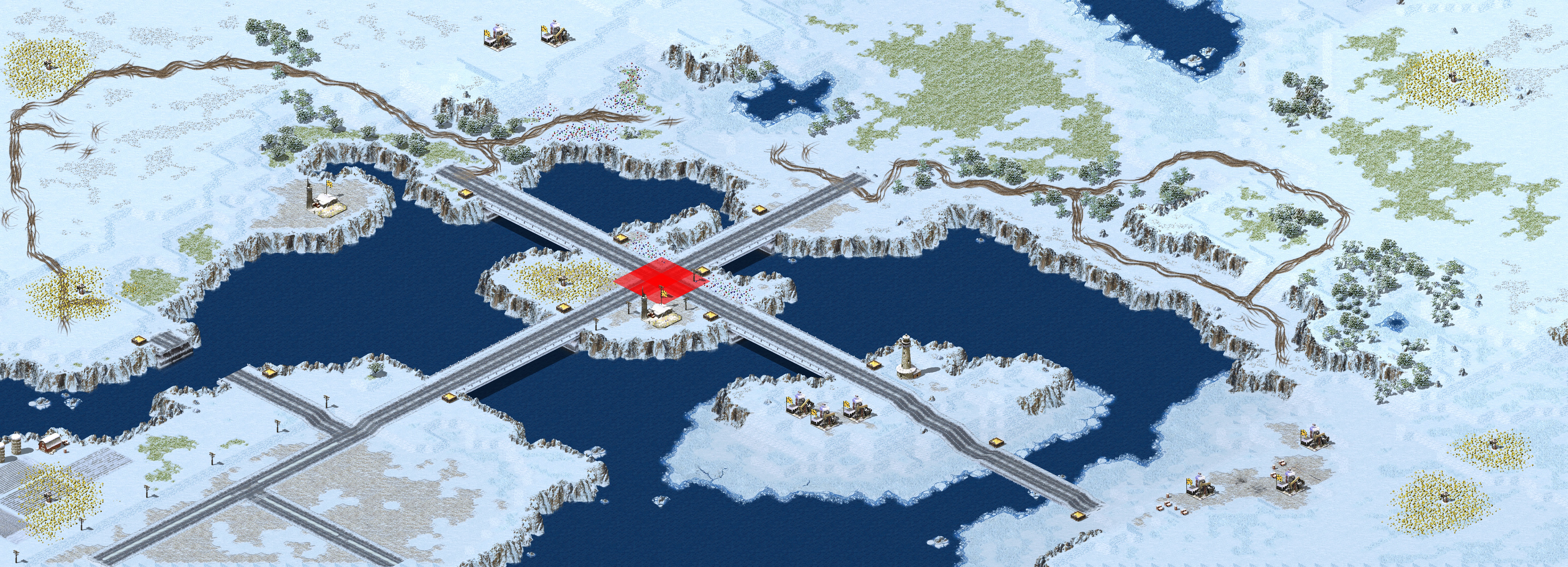 Rendered map: Cold War (Land Rush)