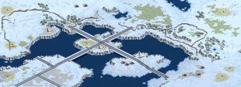Rendered preview of Cold War (Land Rush)