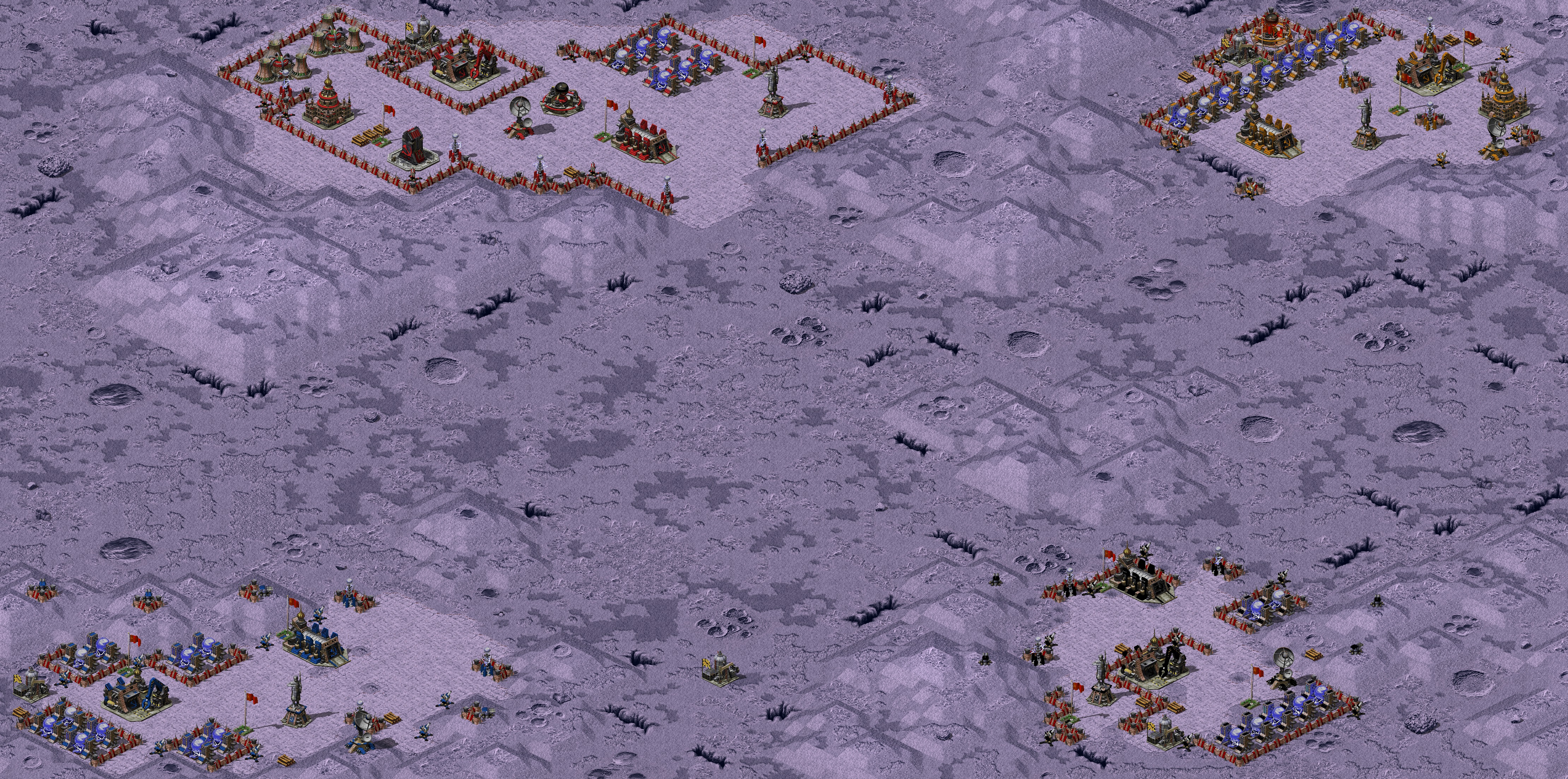 Rendered map: Moonbase Assault