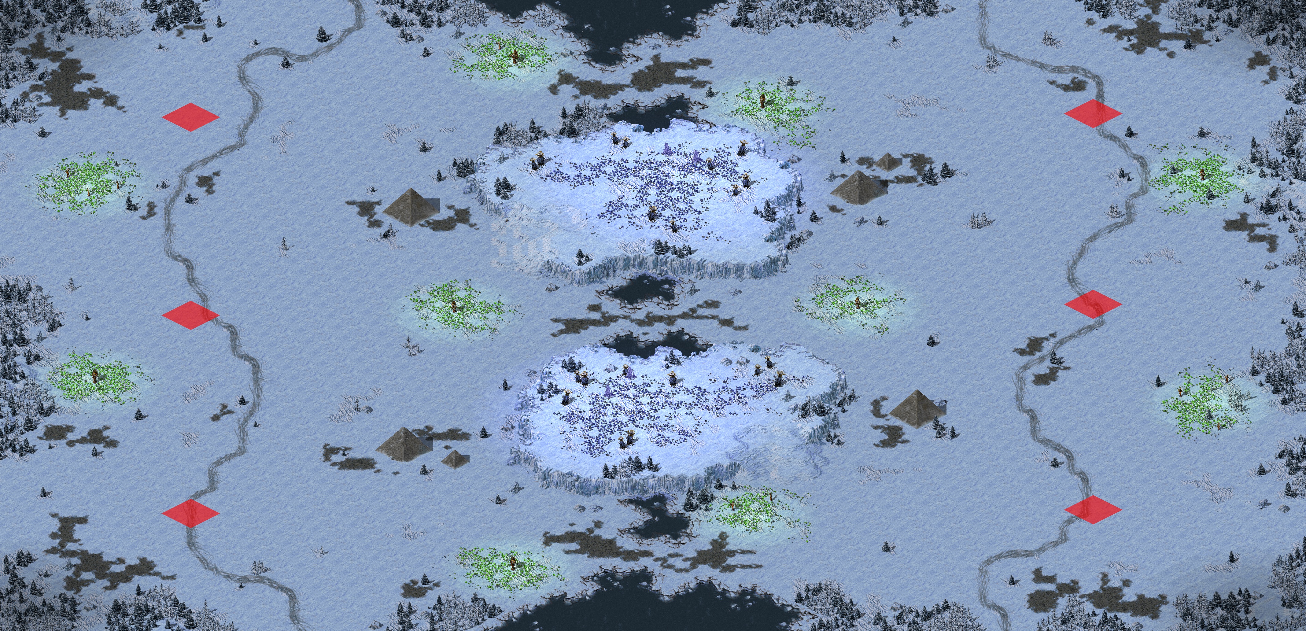 Rendered map: river tour