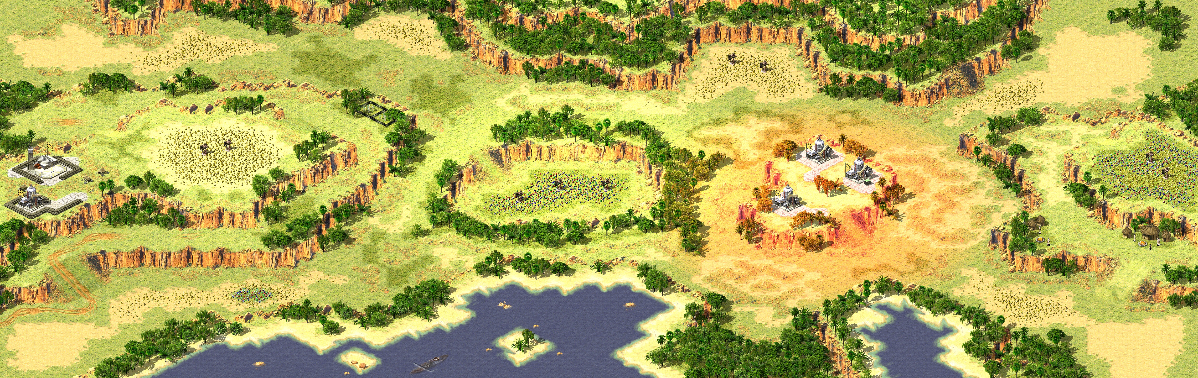 Rendered map: Welcome to the jungle