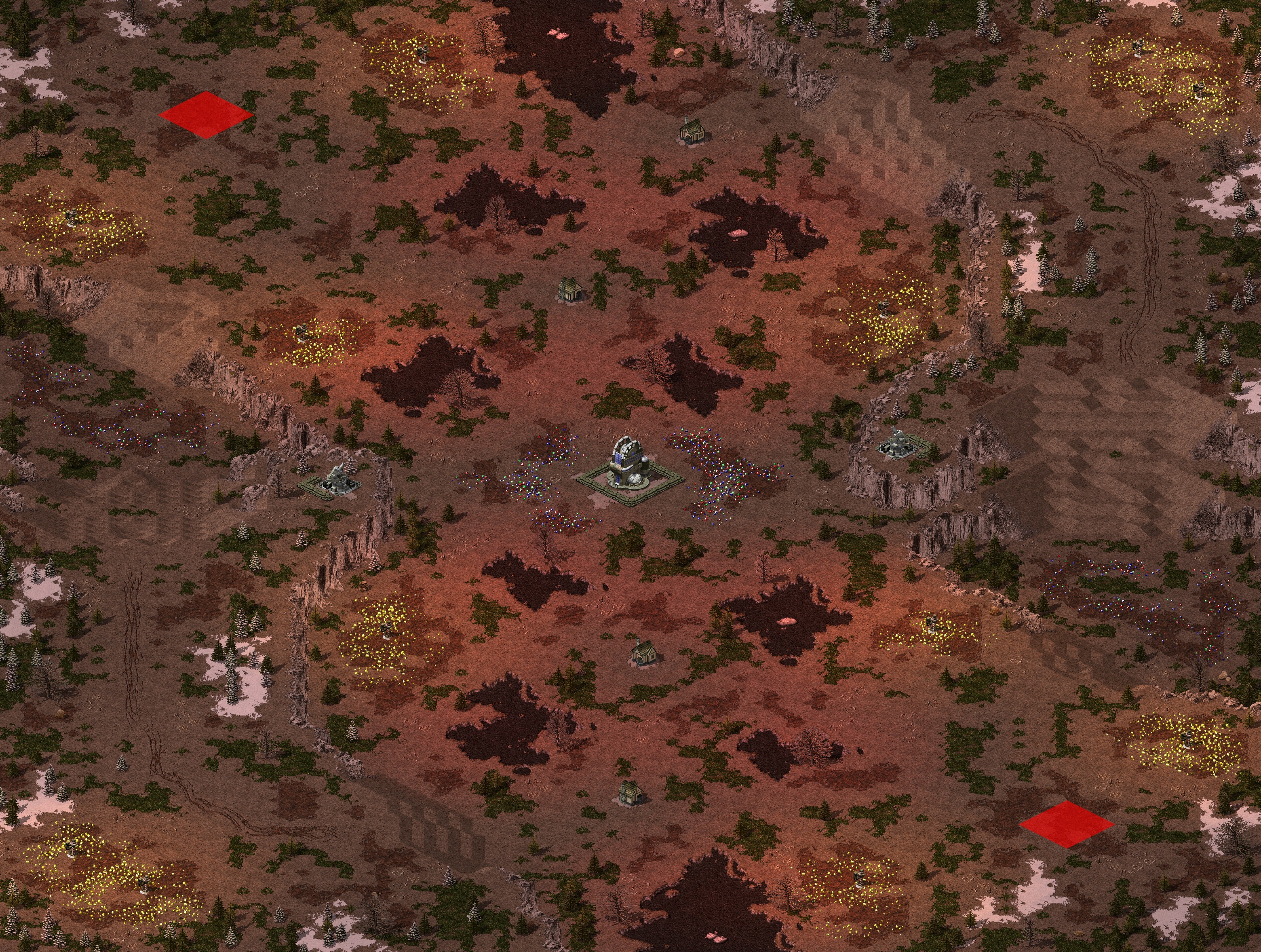 Rendered map: Hotspots
