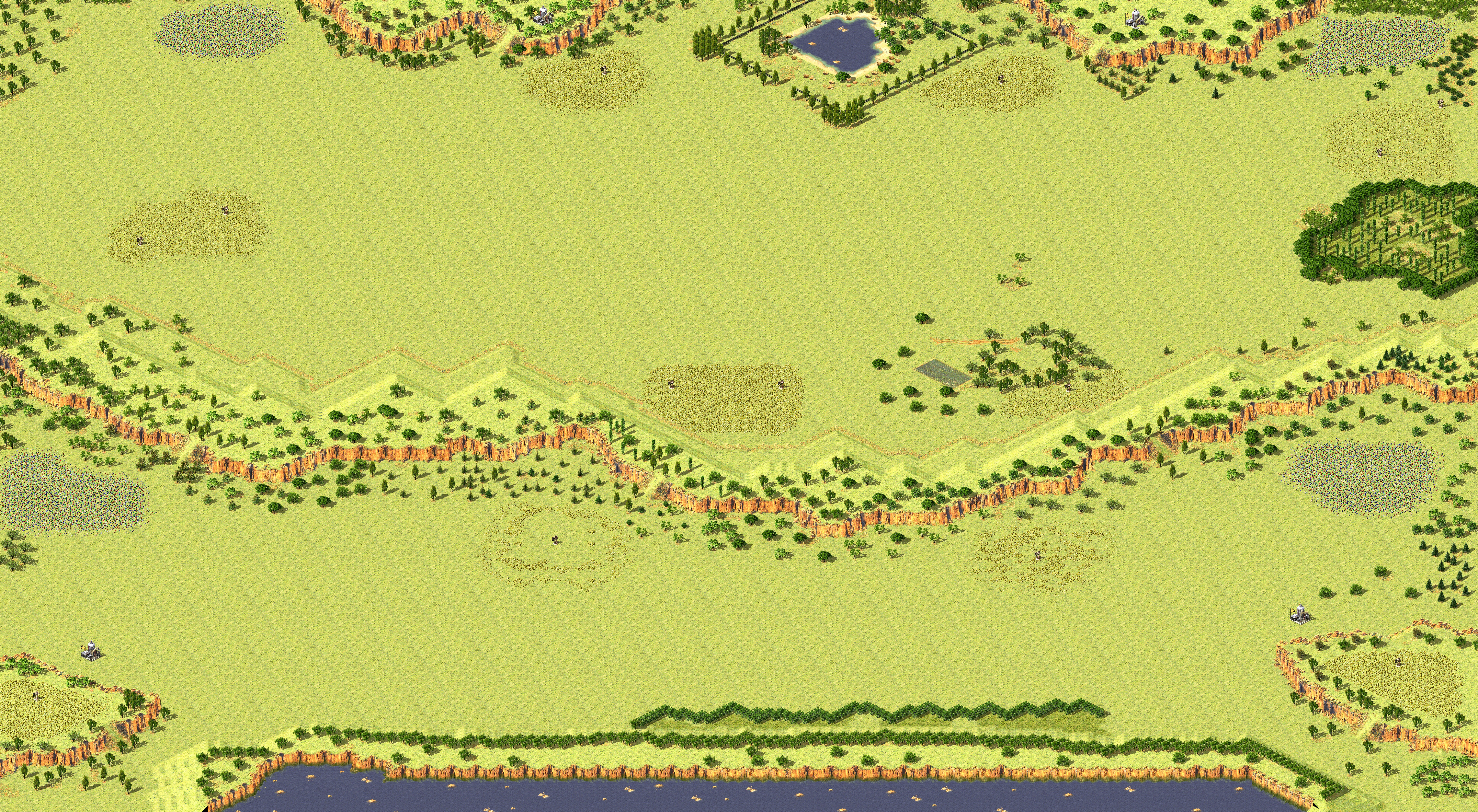 Rendered map: Big Cliffs