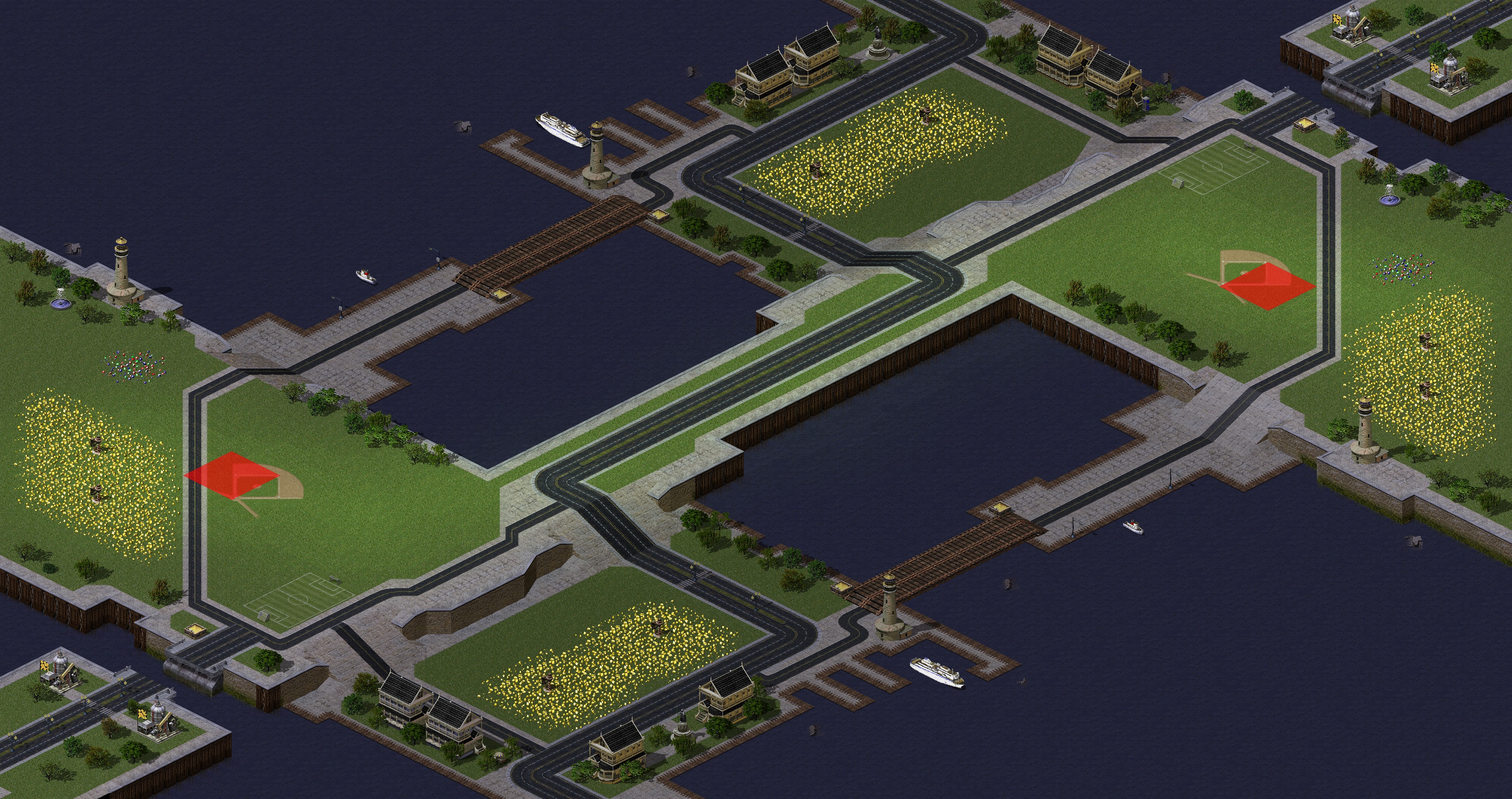 Rendered map: Trench