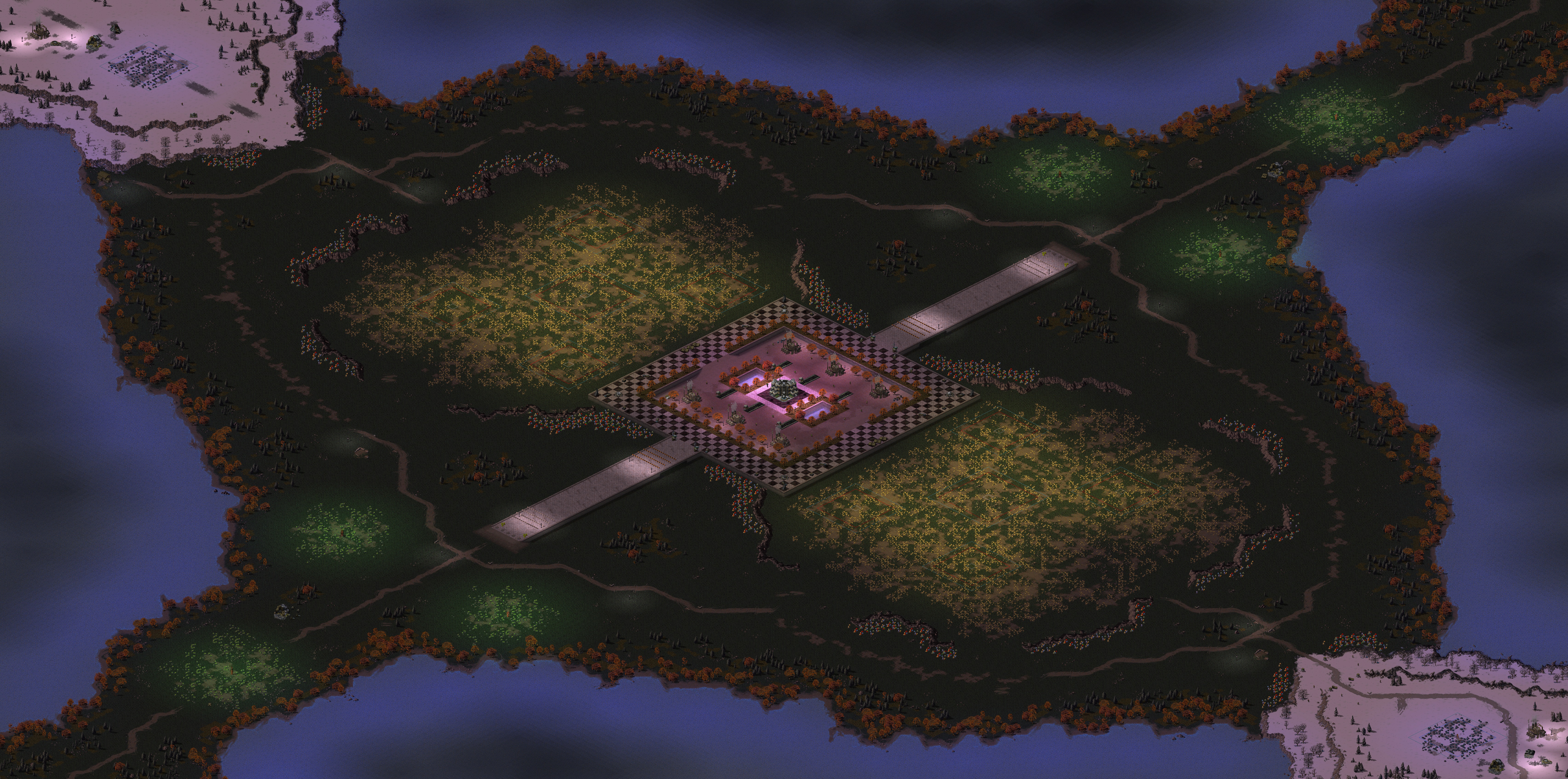 Rendered map: [8] The Hideout