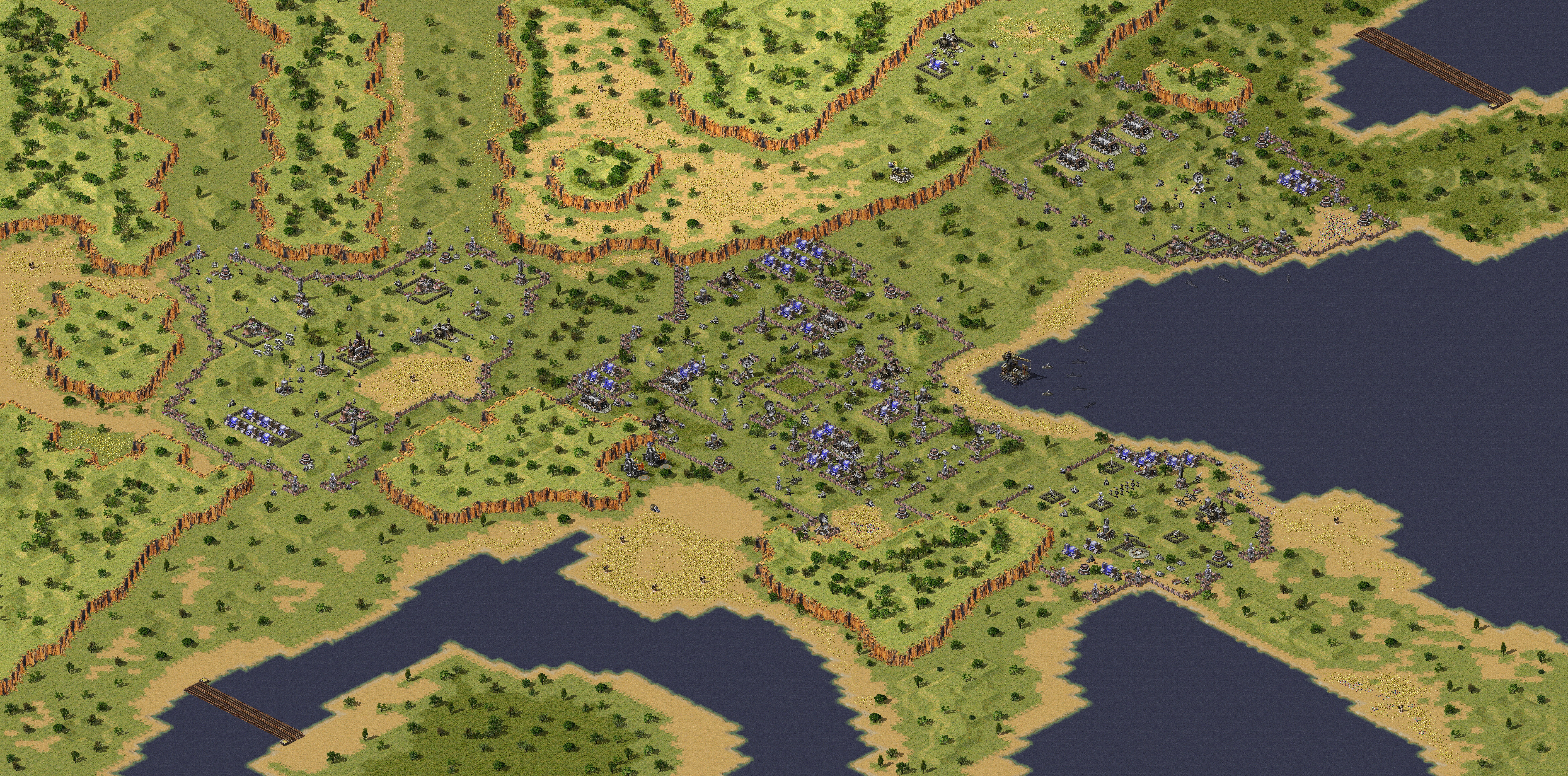Rendered map: Rhine Tech Level 5