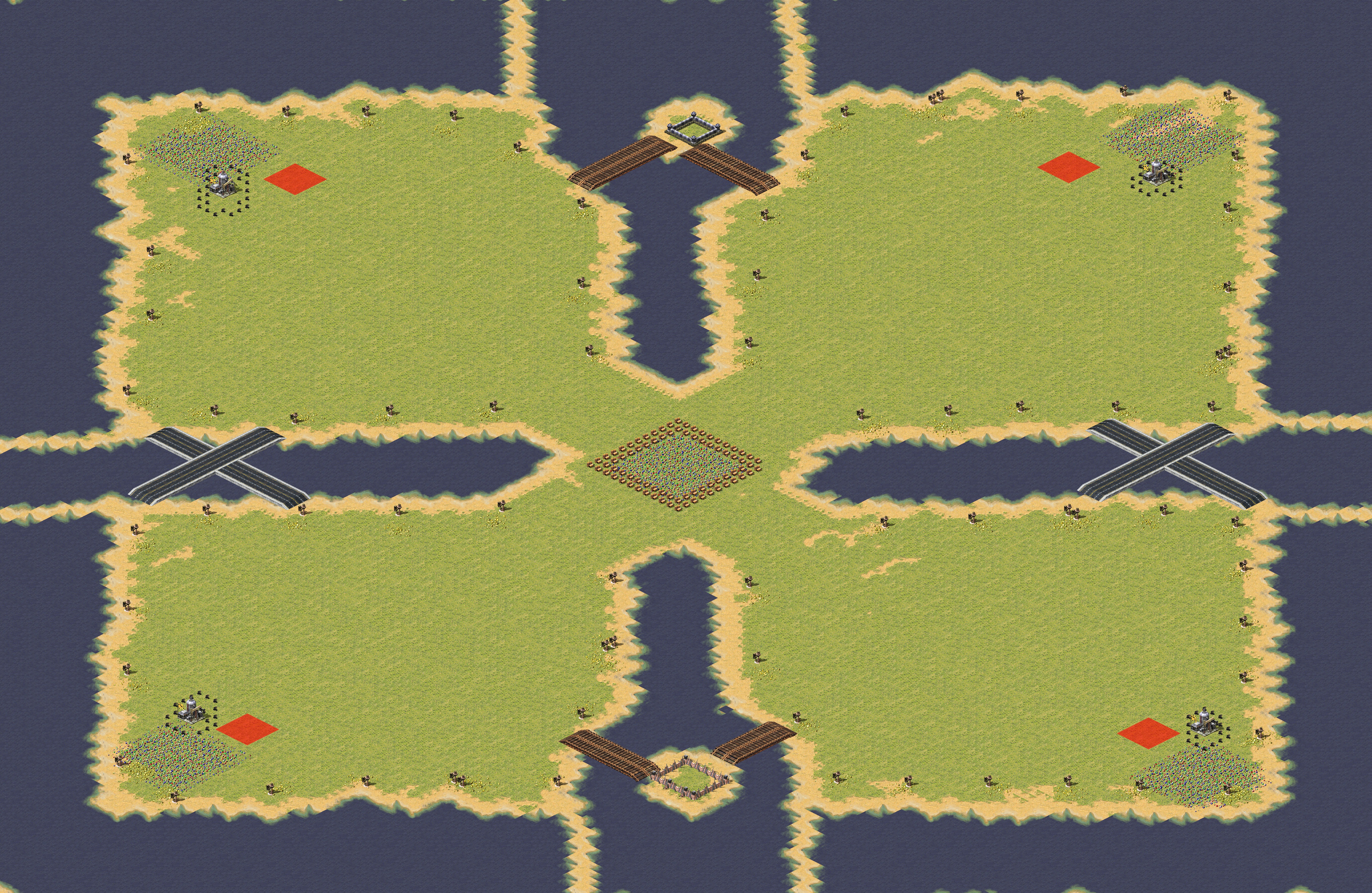 Rendered map: 4v4 Clash