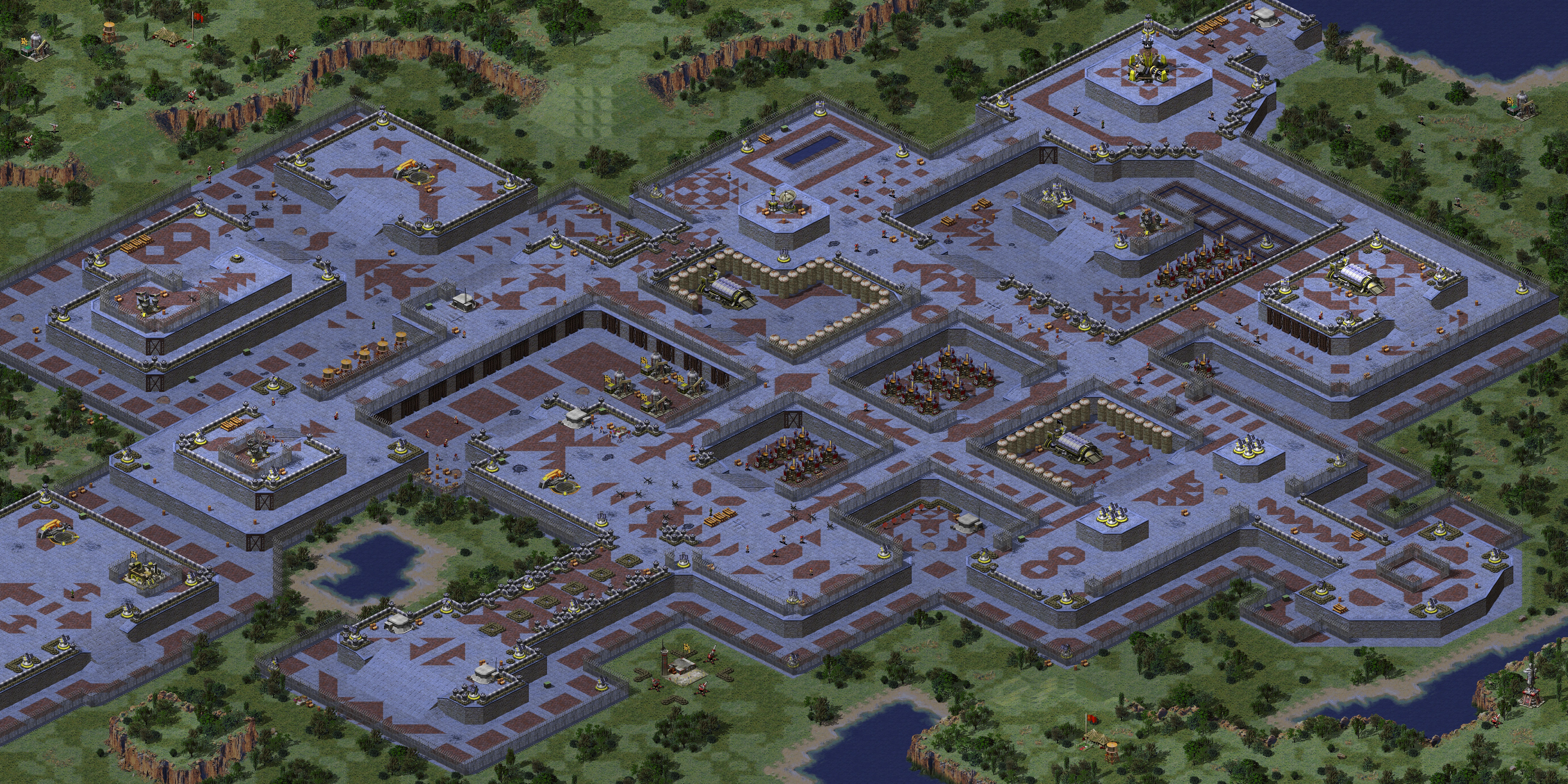 Rendered map: engineered to kill
