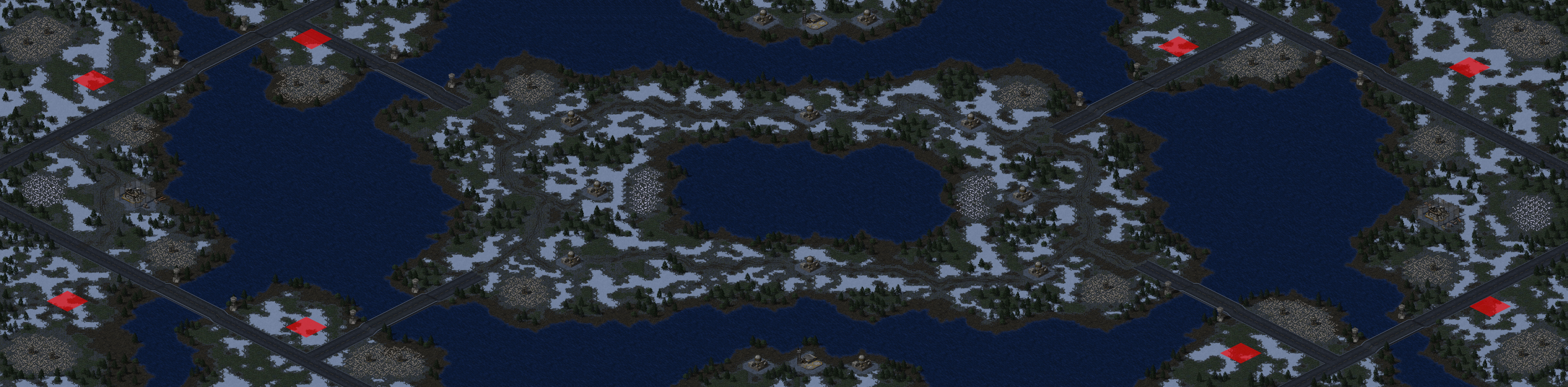 Rendered map: Arctic Circle