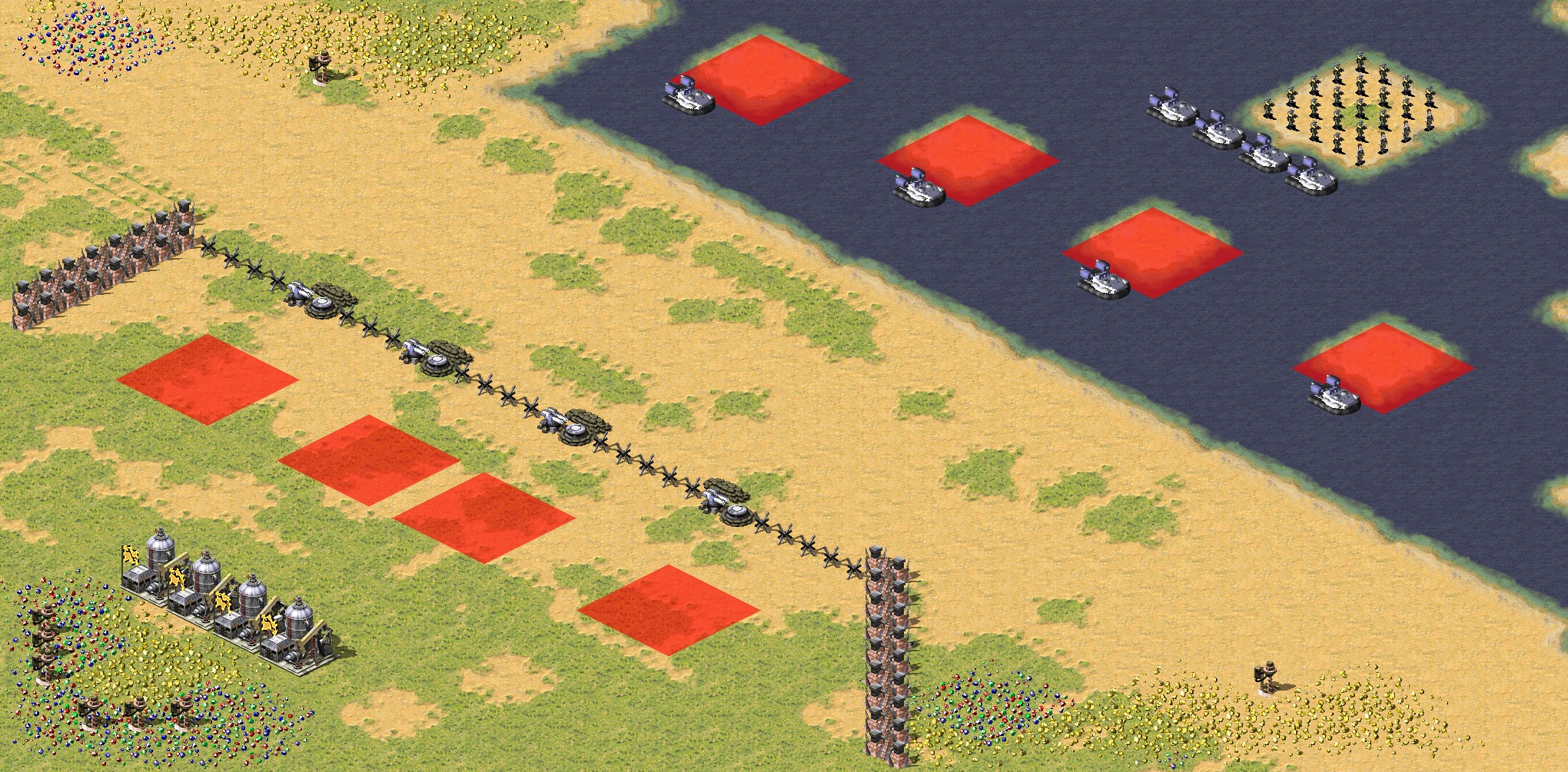 Rendered map: Beach Assault