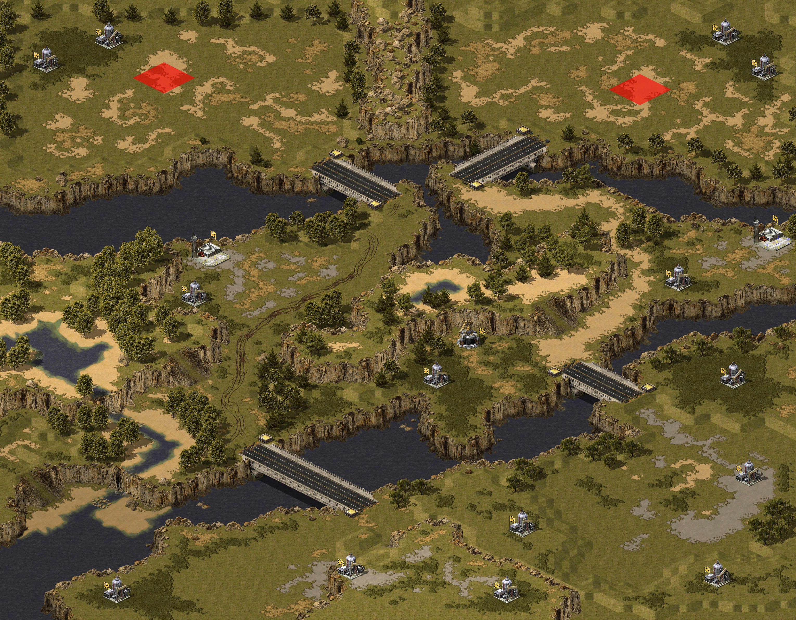 Rendered map: El Dorado (Megawealth)