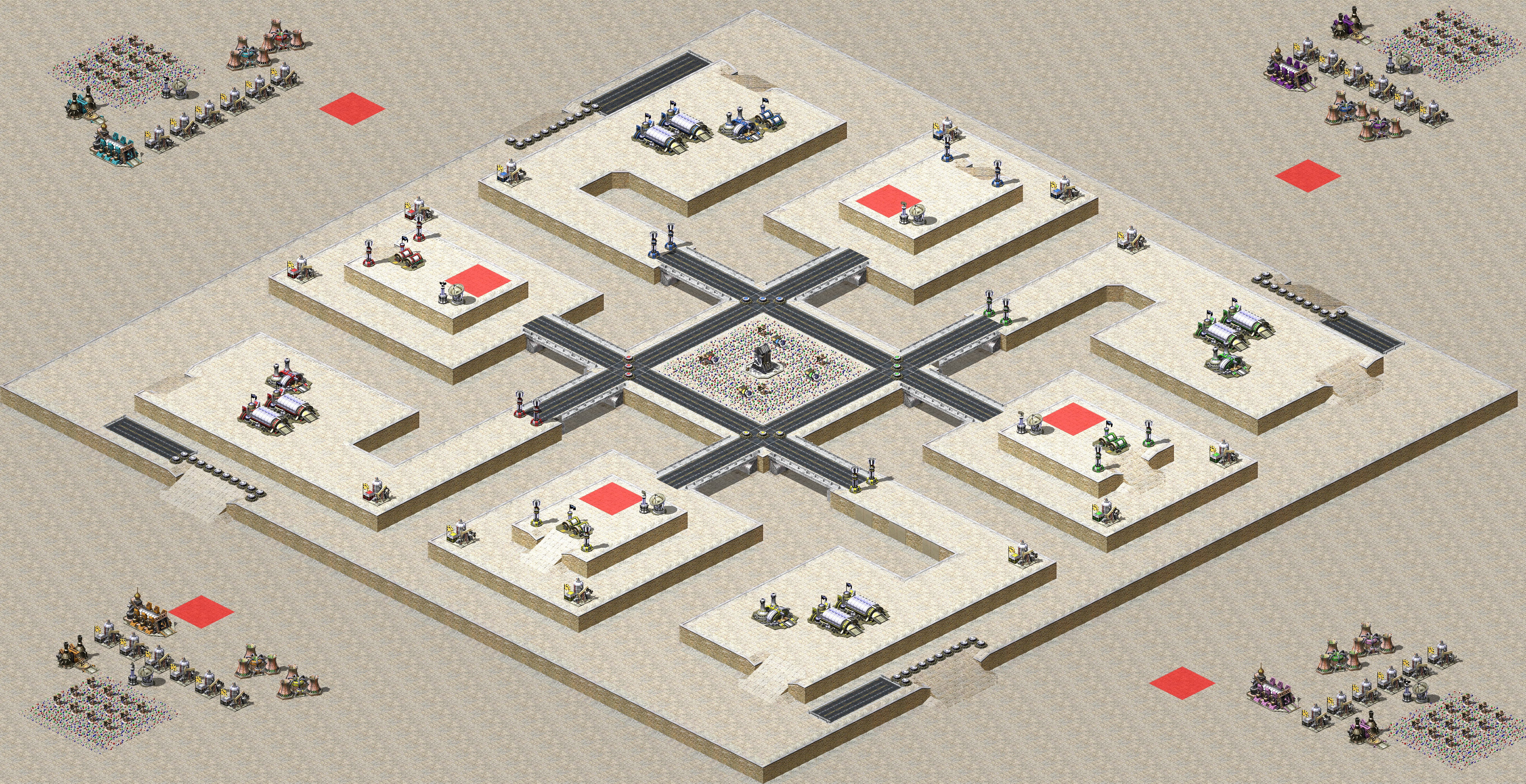 Rendered map: 4 France 4 Yuri Free-for-All