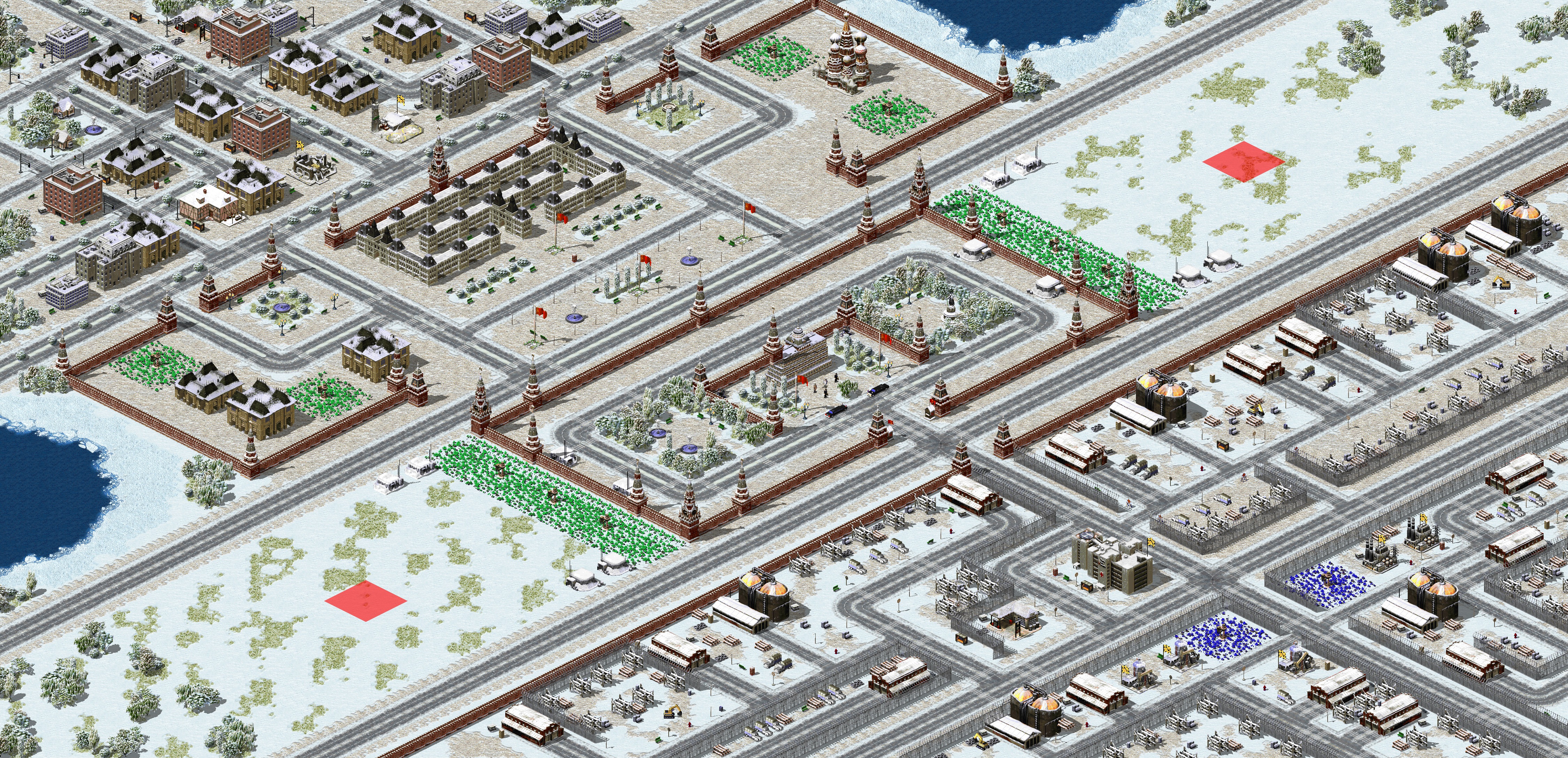 Rendered map: (2) Virgin Moscow