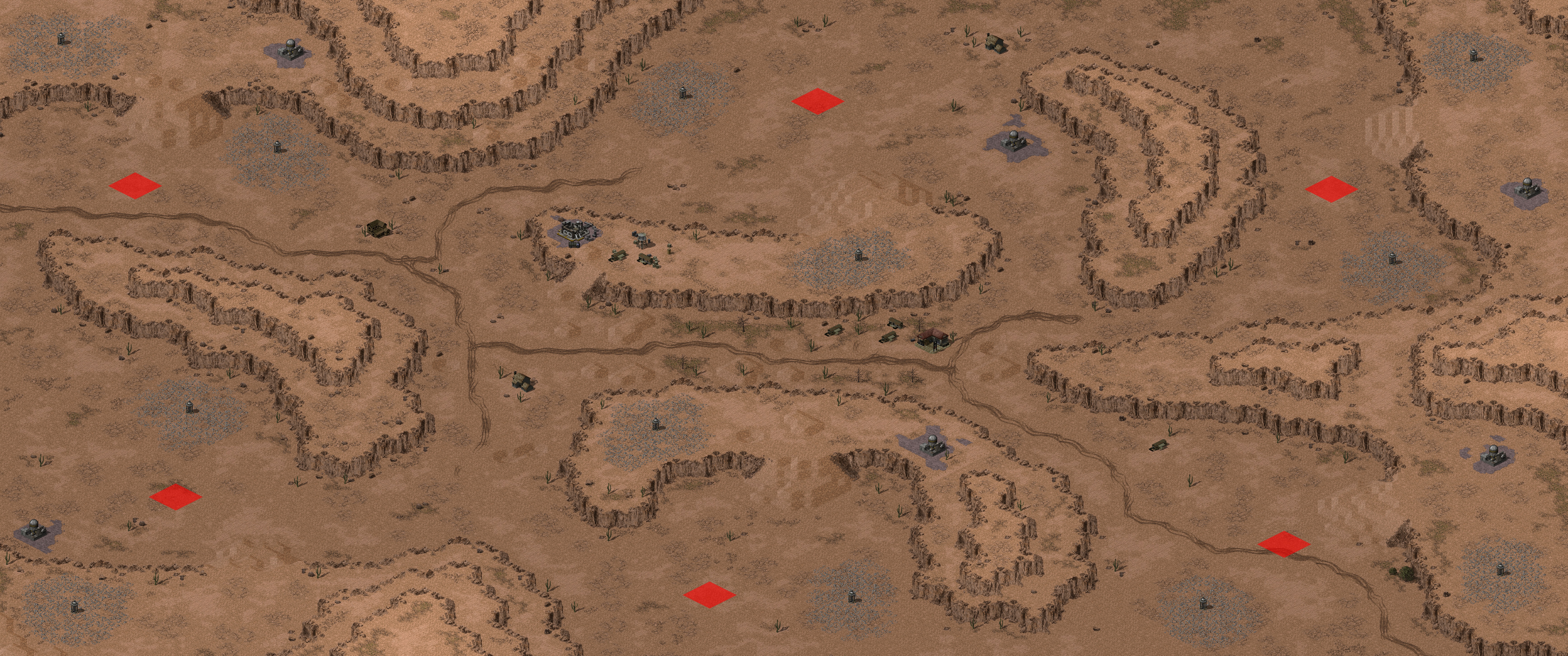 Rendered map: Sedona Pass