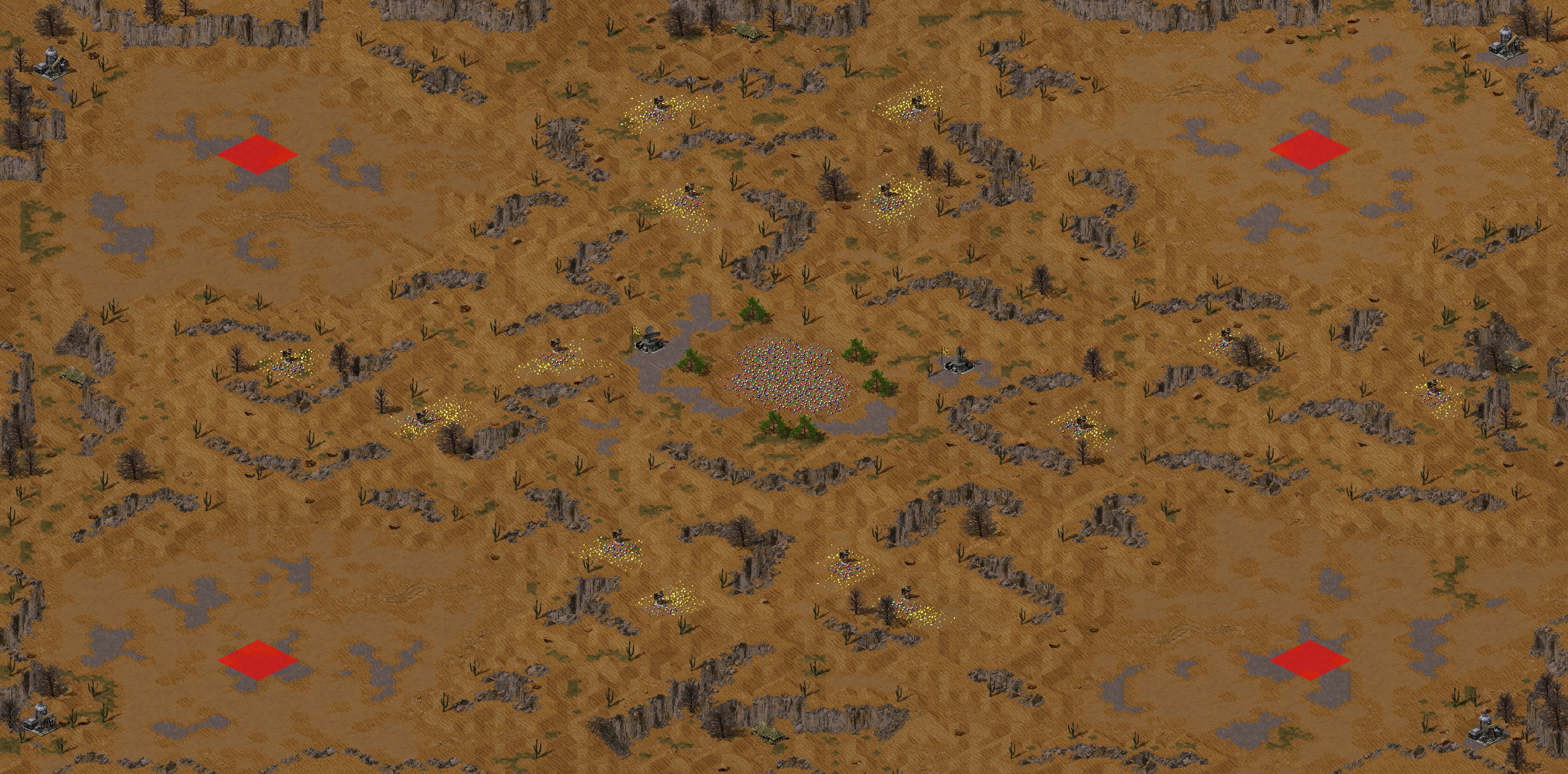 Rendered map: Scars