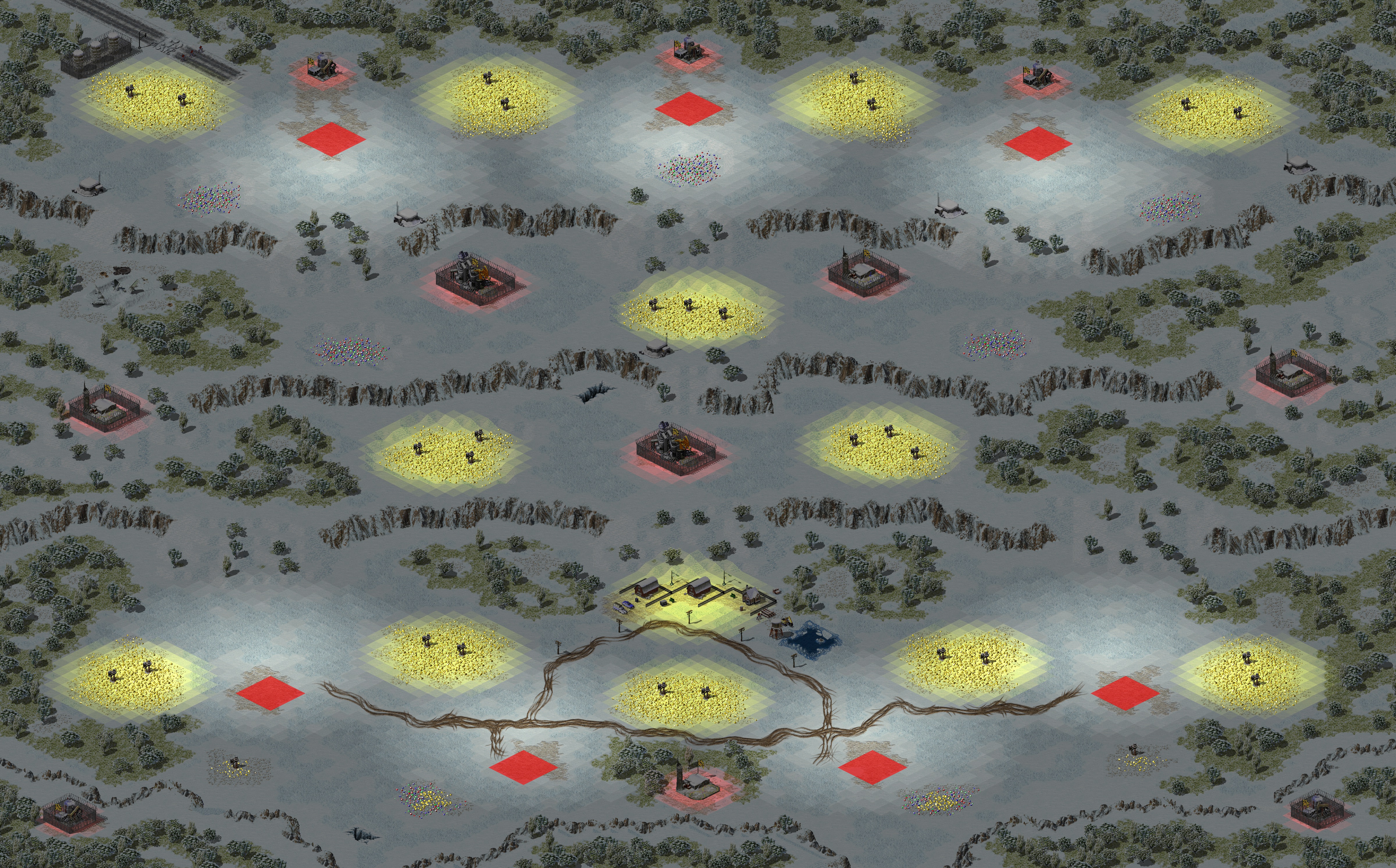 Rendered map: Back to the Mountains