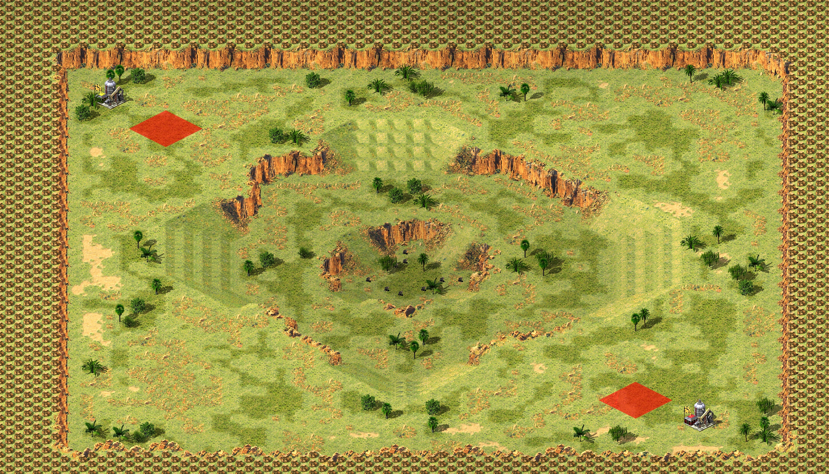 Rendered map: Kong