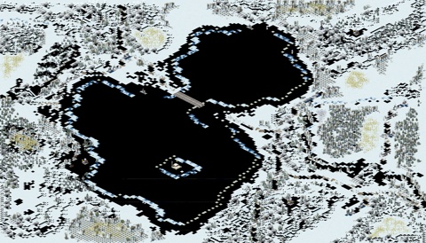Rendered preview of Frozen Lakes