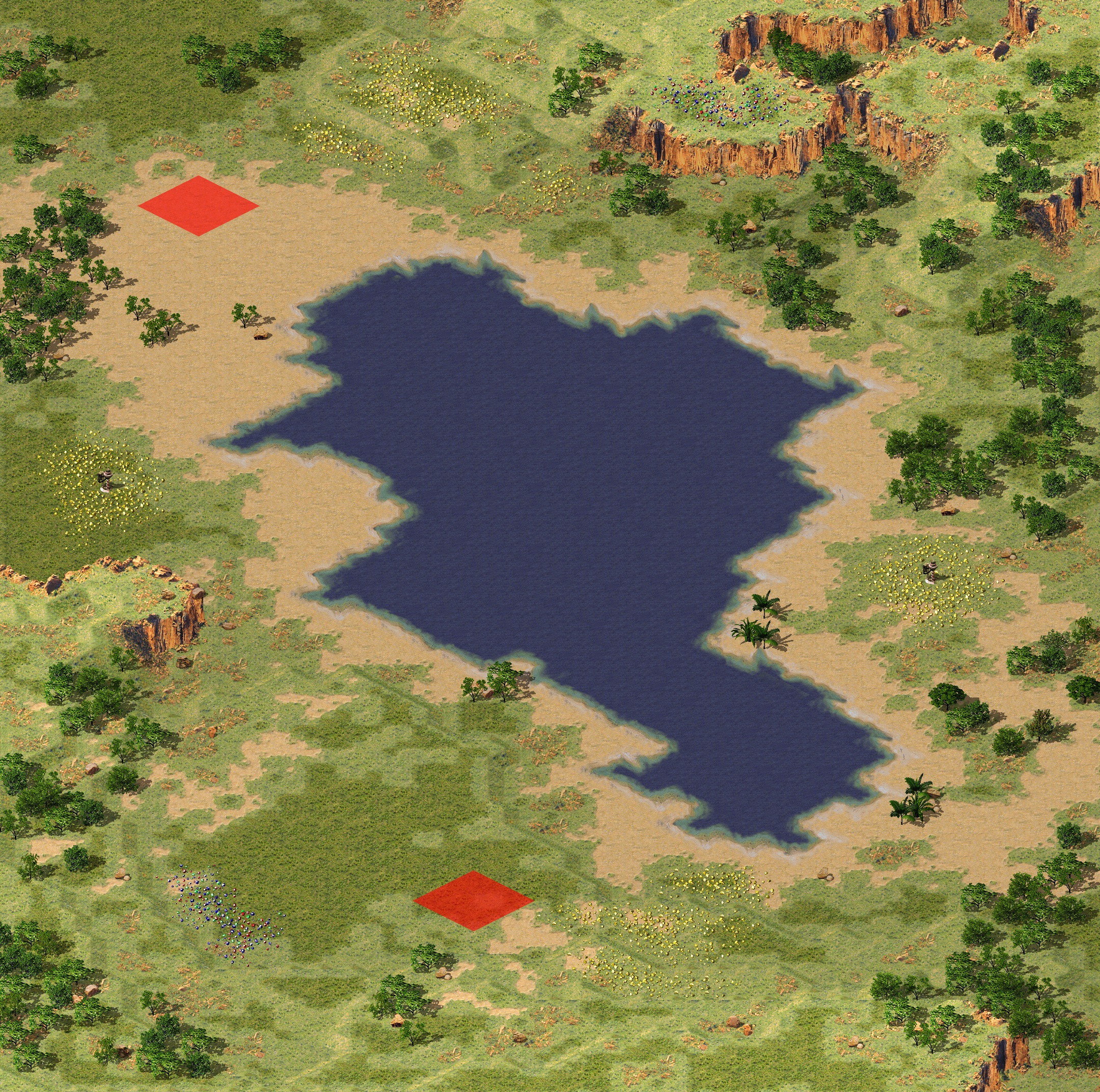 Rendered map: Little Big Lake
