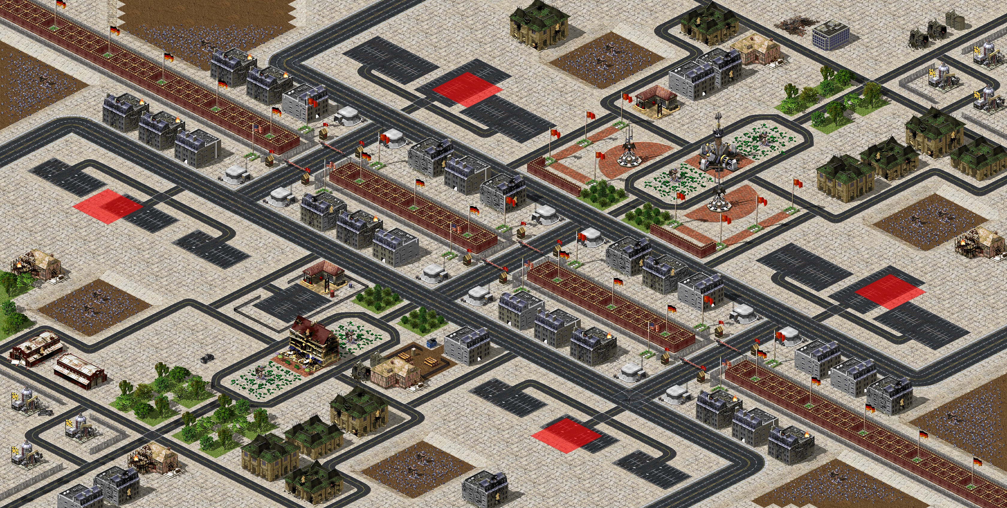 Rendered map: City Under Siege