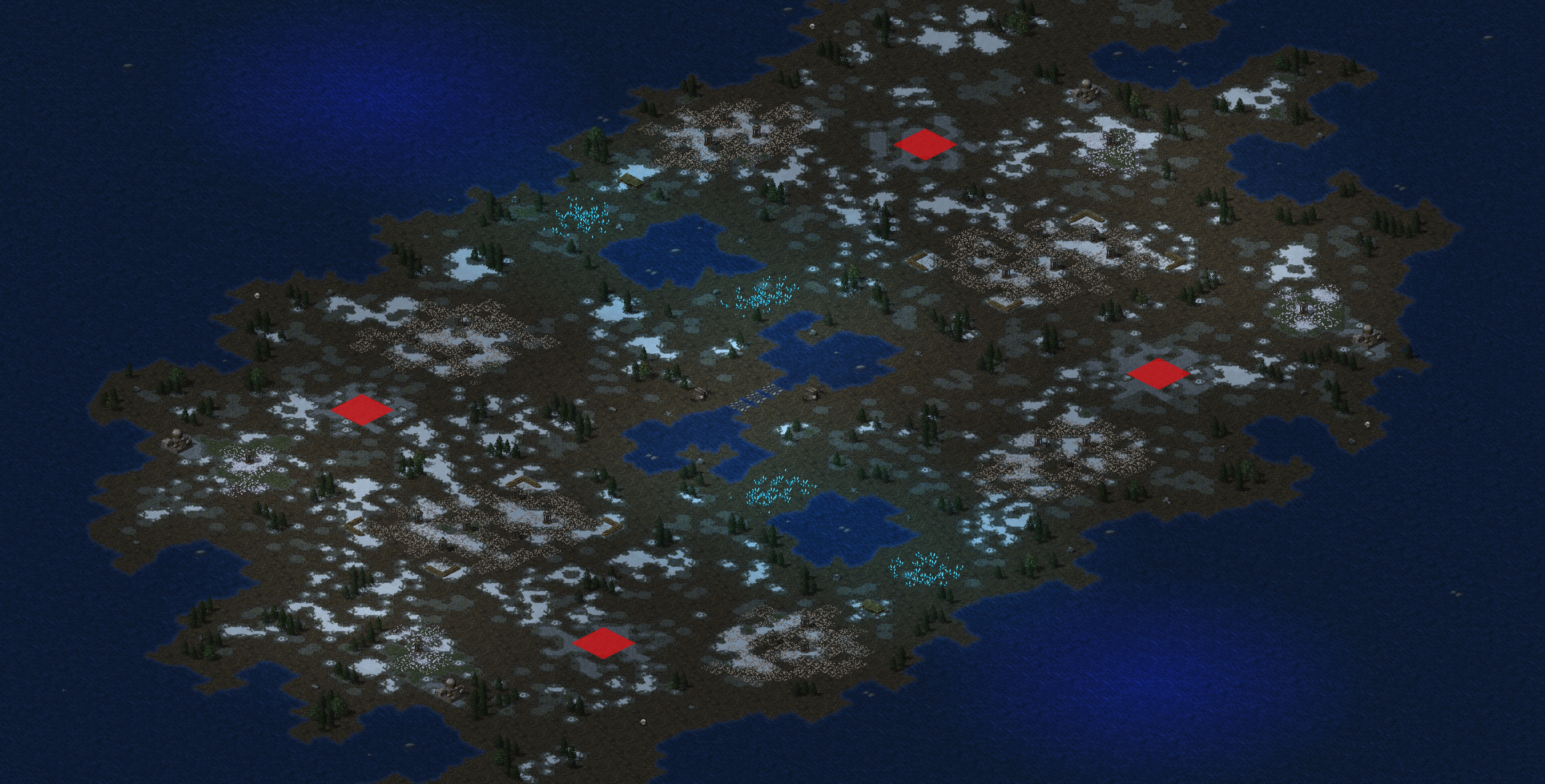 Rendered map: Parallel North