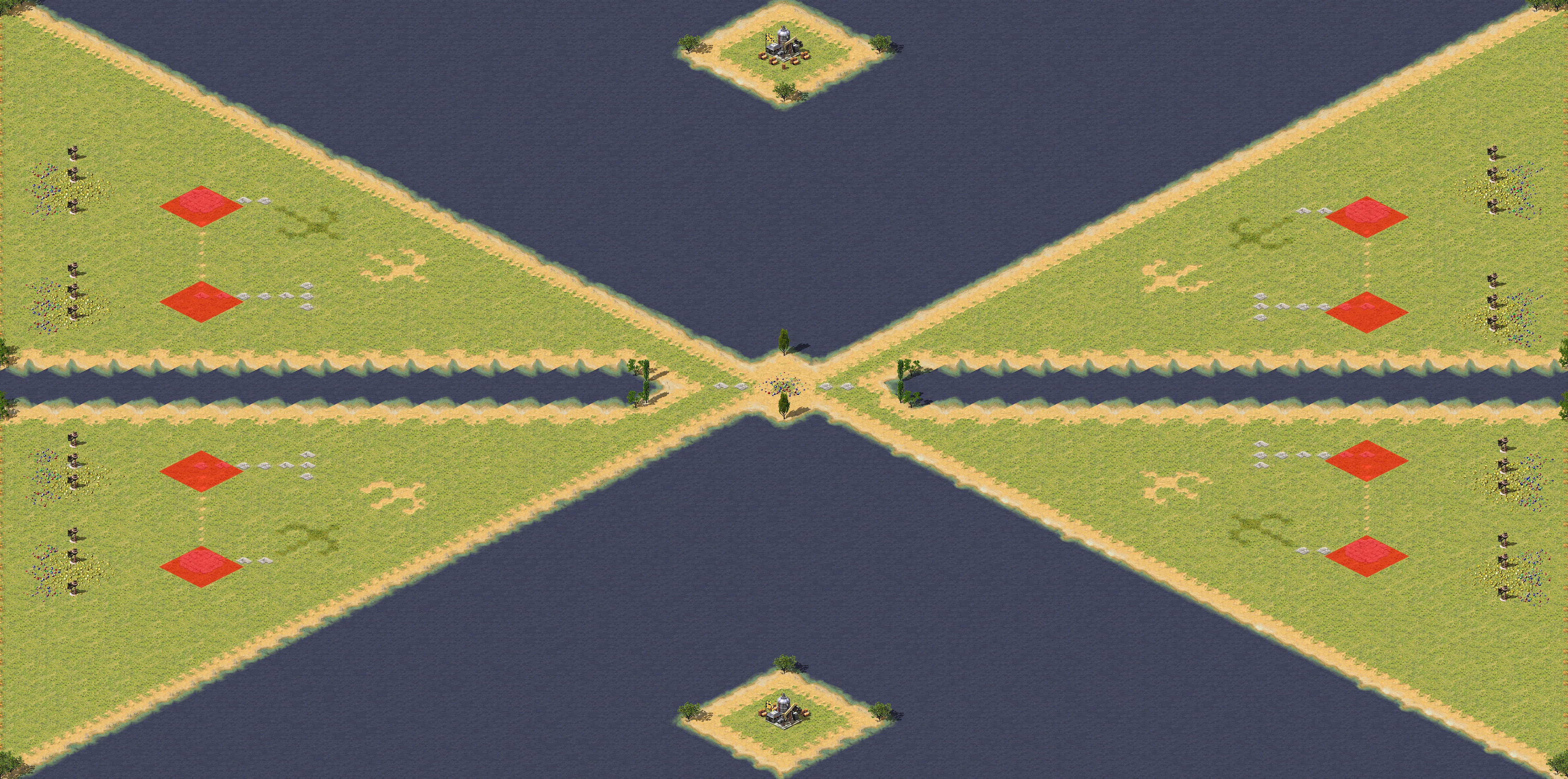 Rendered map: Narrow Path