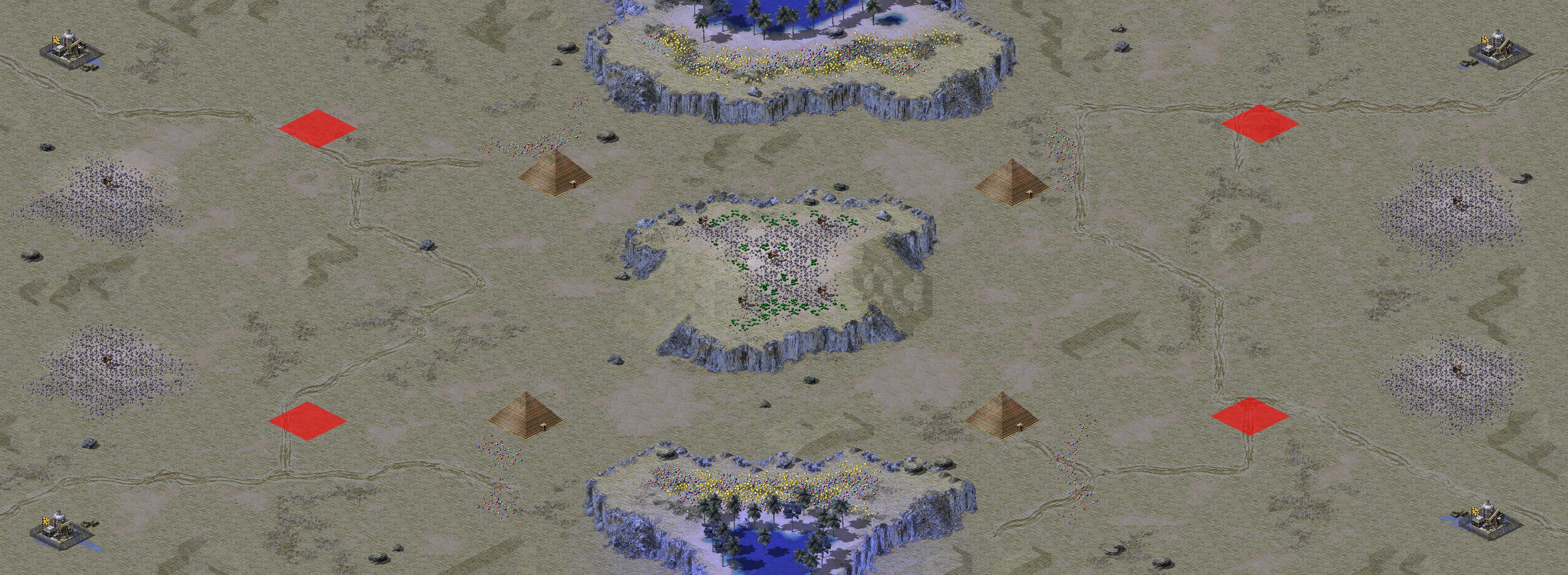 Rendered map: Dawn of Egypt