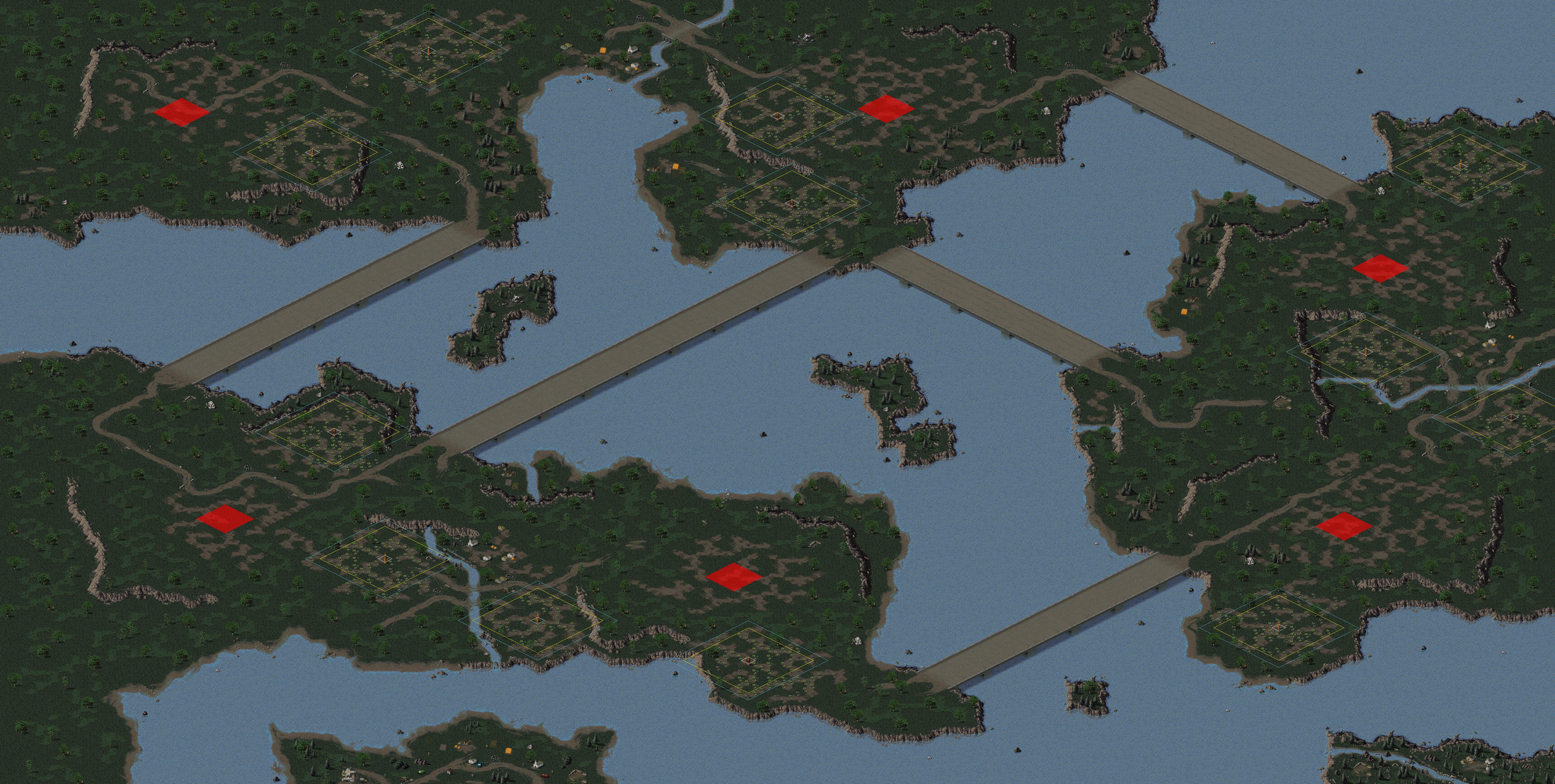 Rendered map: Island Trouble