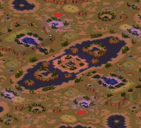 Rendered preview of Red Sun Lagoon