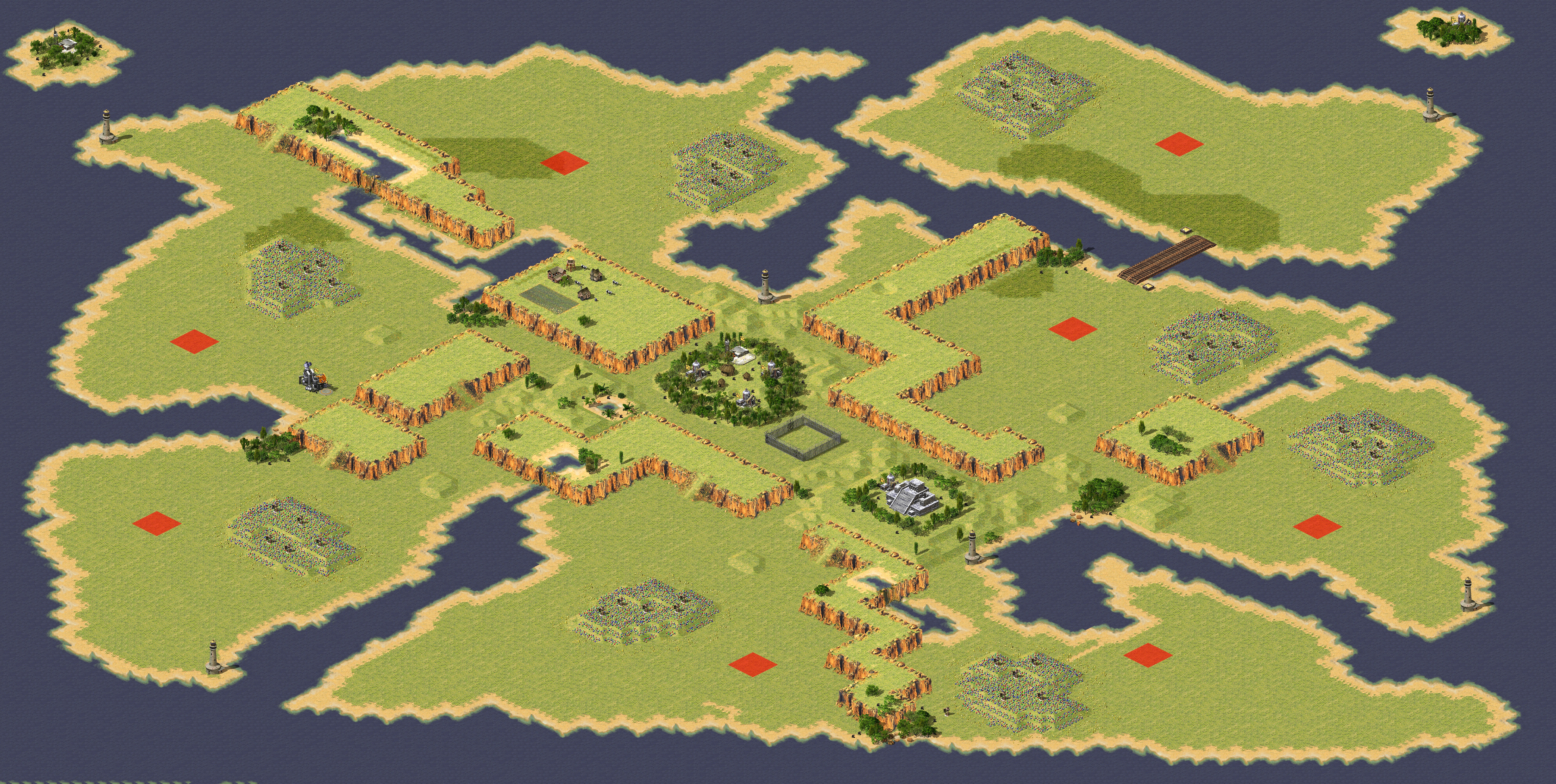 Rendered map: Lone Watchtower