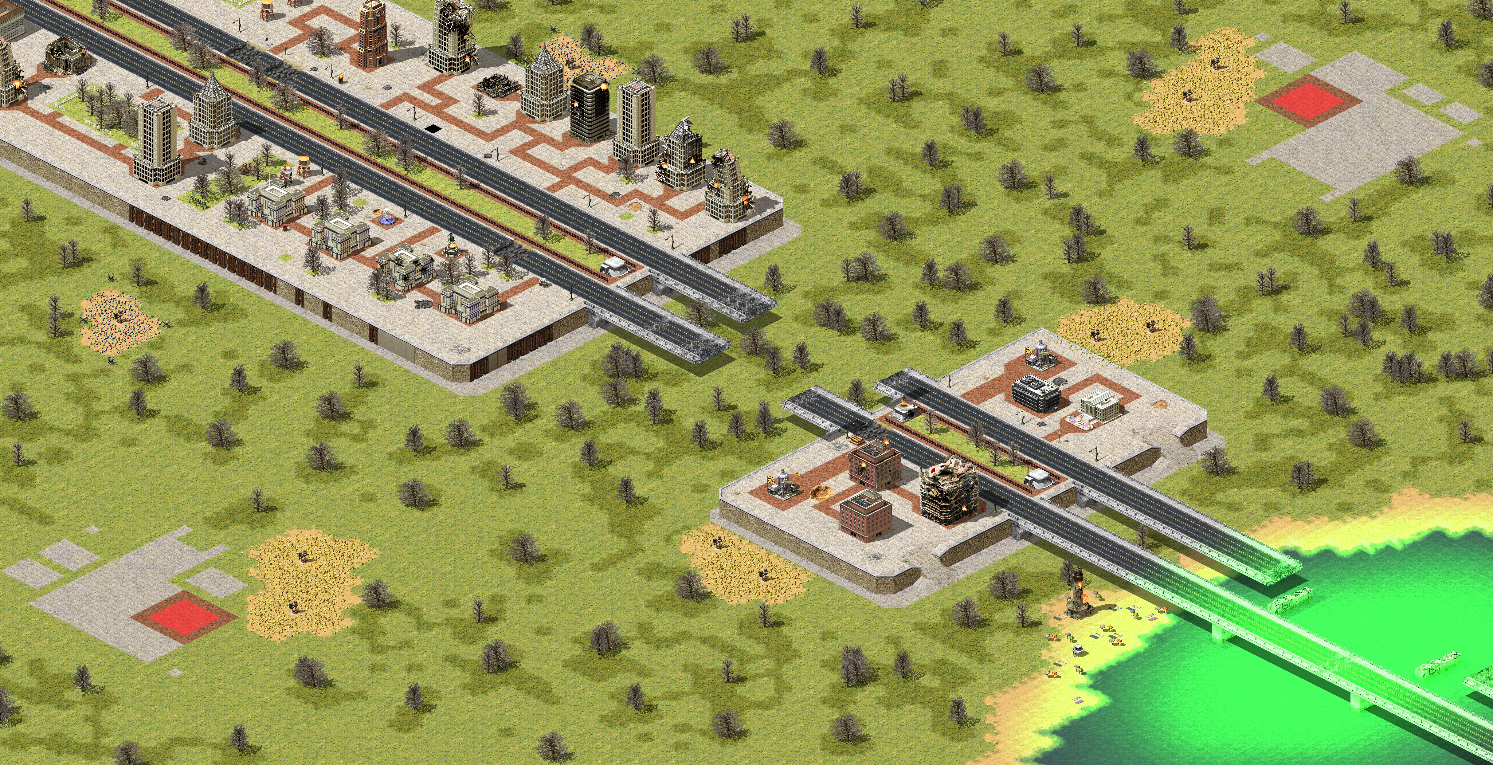 Rendered map: Reborn 2.0 - Dead City