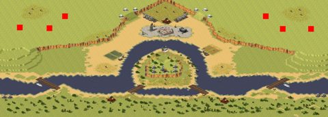Rendered preview of 6-Player Fair Battle (Top-Bottom)