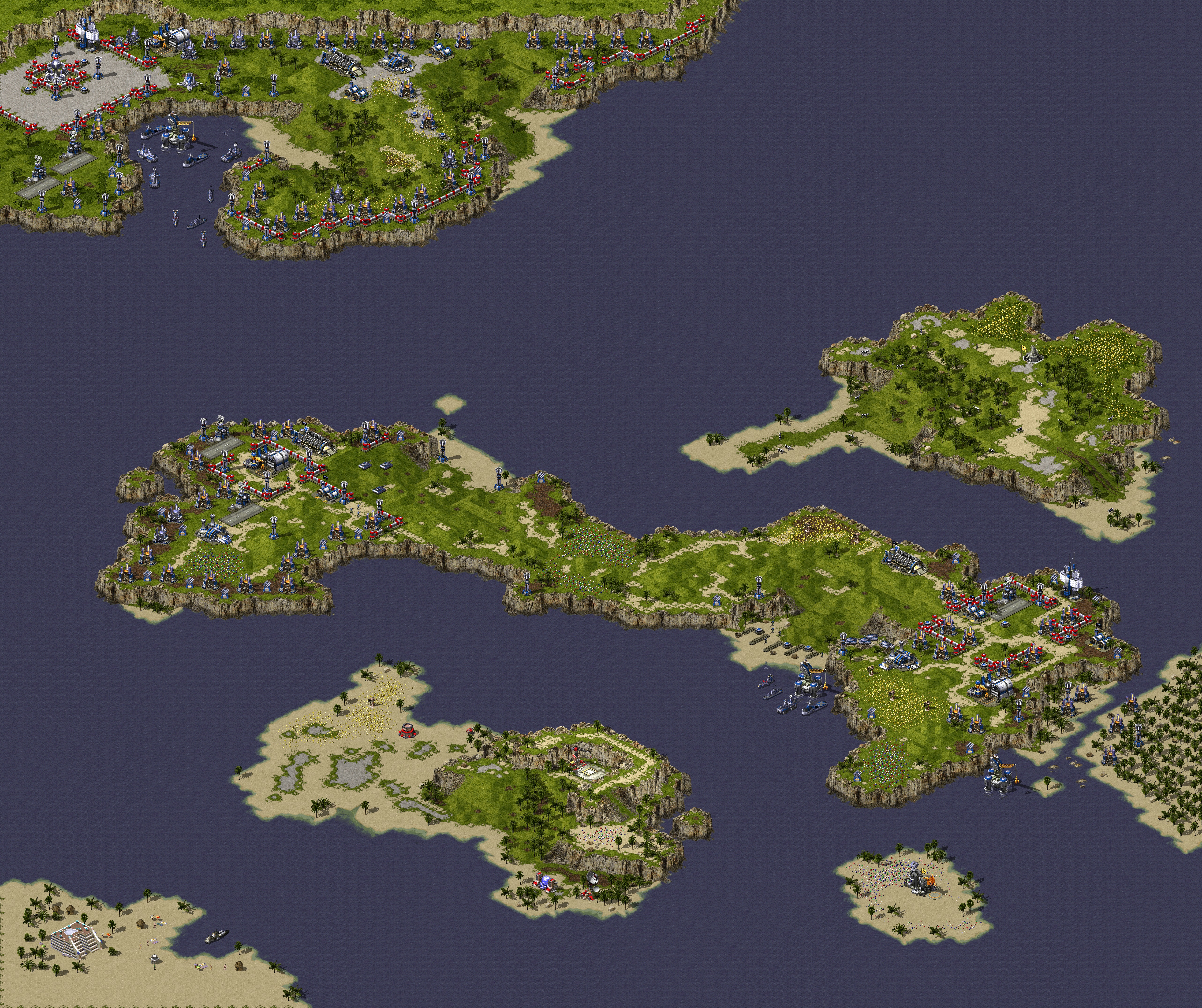 Rendered map: Soviet Mission 10: Weathered Alliance