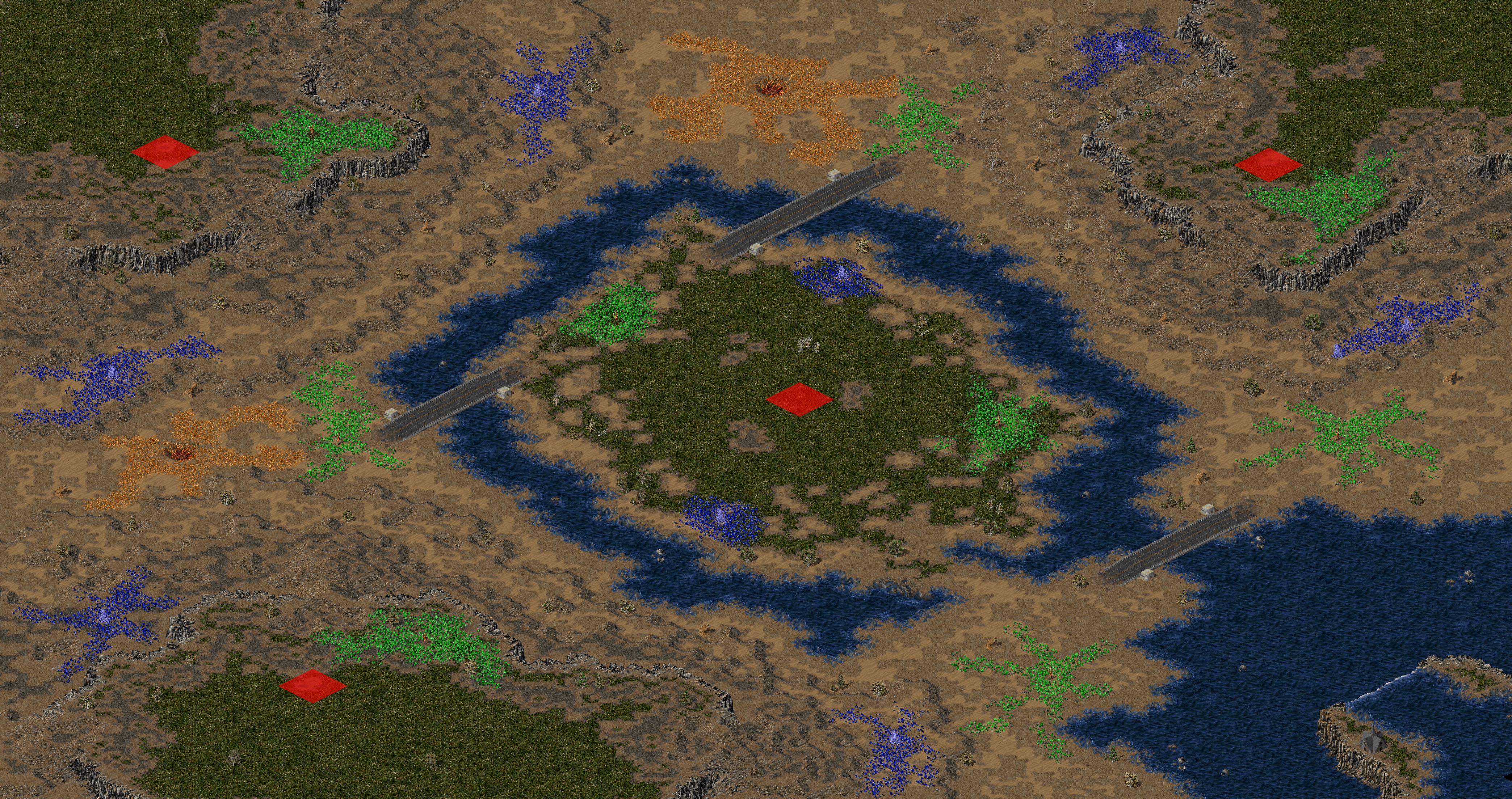 Rendered map: Hidden Valley
