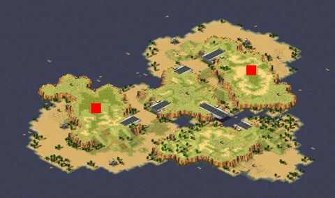 Rendered preview of Canyon War - LE